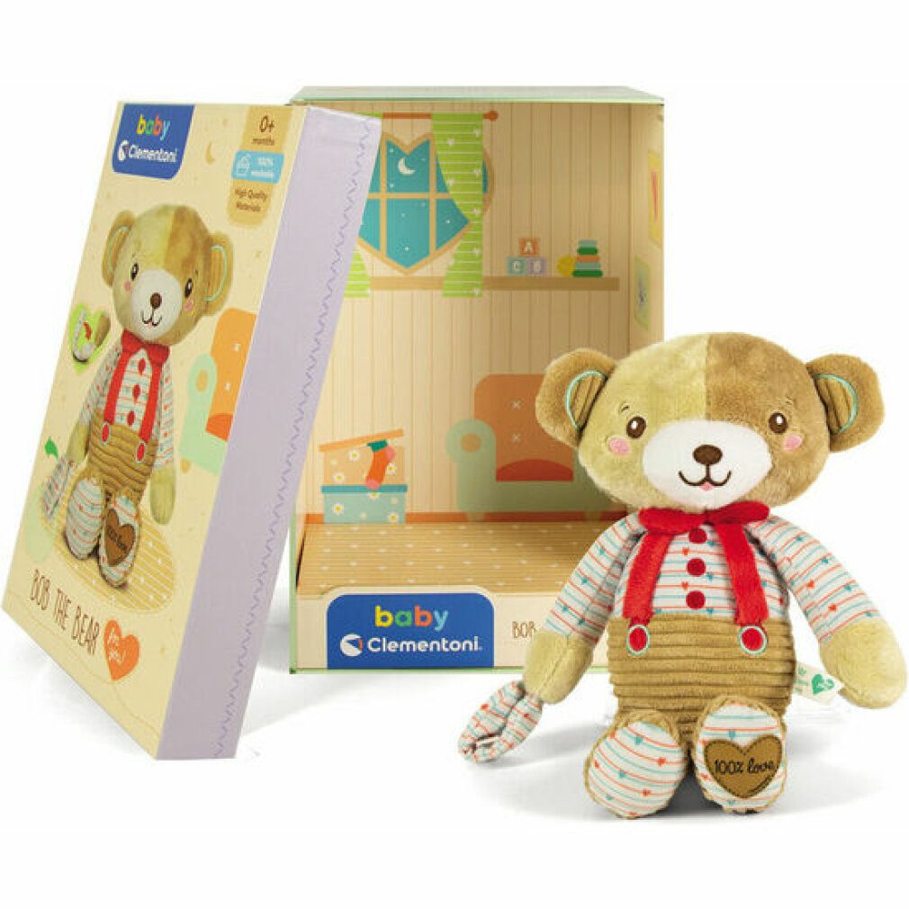 Spielfigur Baby Clementoni 17418 - Bob, der Kuschelteddy