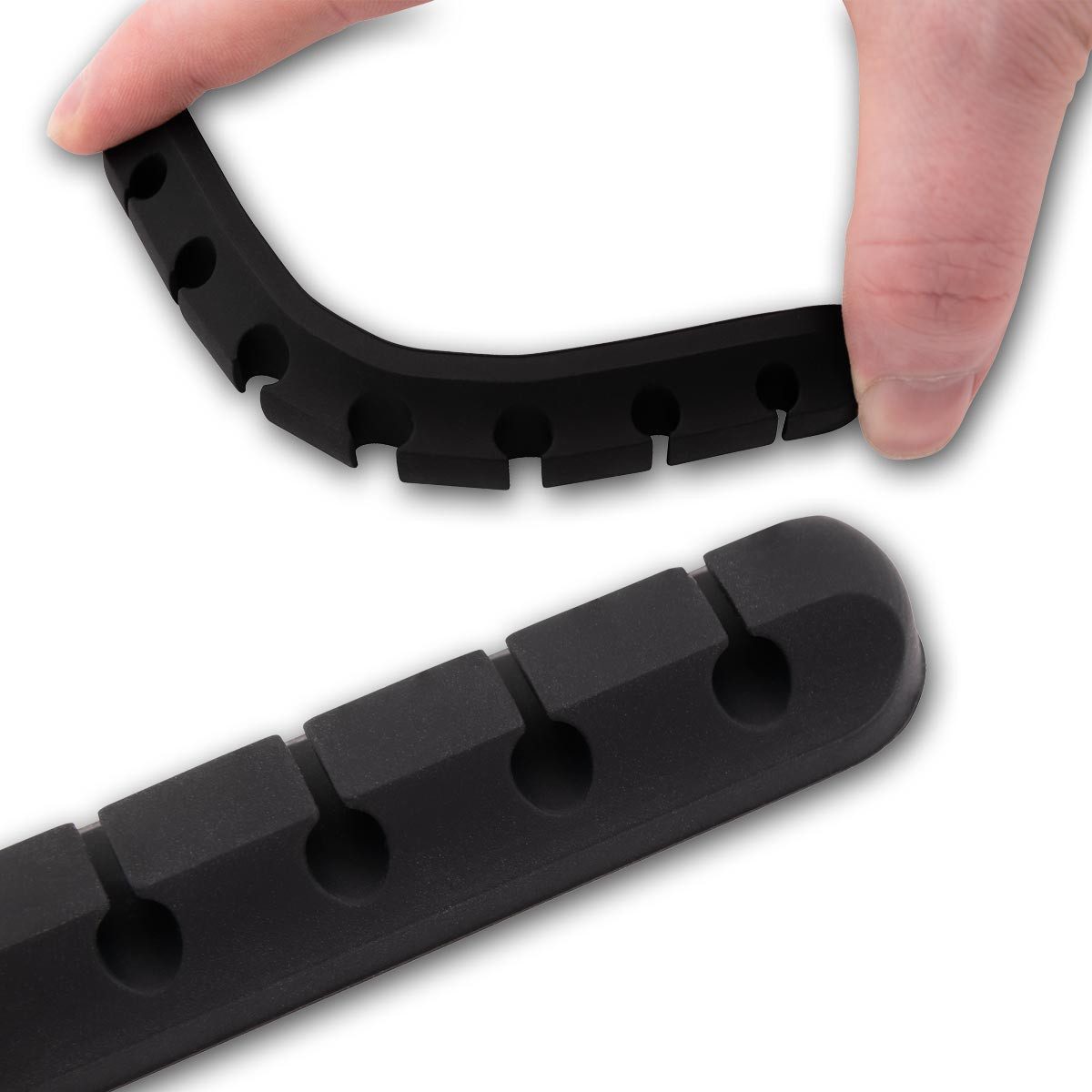 Hollywood Kabelkanal 3er-Pack Kabelhalter, Kabelmanagement / Organizer