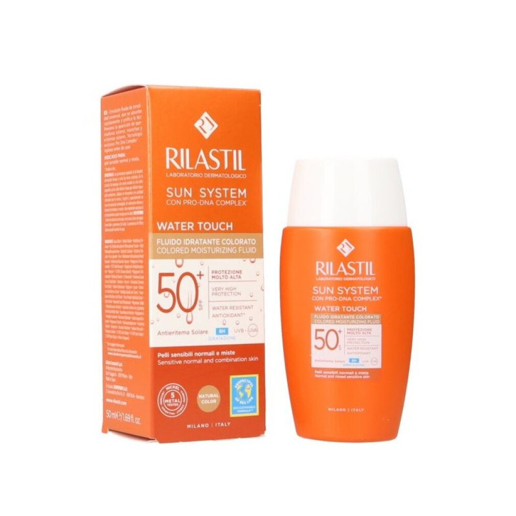 Rilastil Sonnenschutzcreme SUN SYSTEM SPF50+ water touch color 50ml