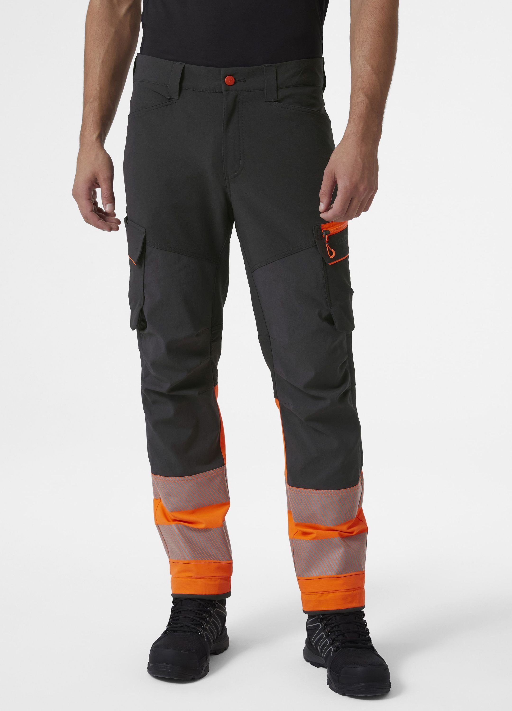 Helly Hansen Arbeitsbundhose Icu Brz Cargo Pant Cl 1 (1-tlg) orange/ebony