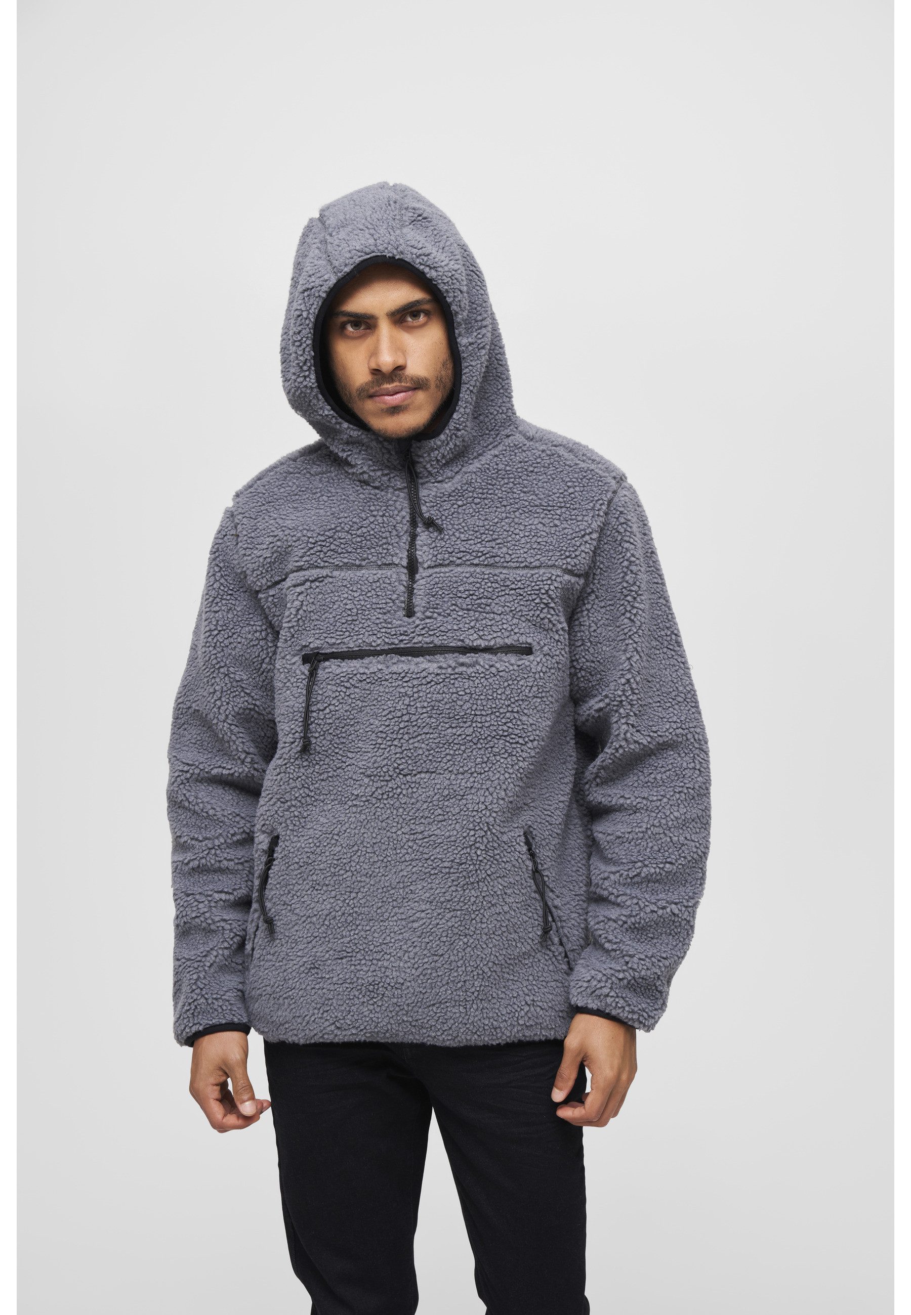 Brandit Anorak Brandit Herren Teddyfleece Worker Pullover (1-St)