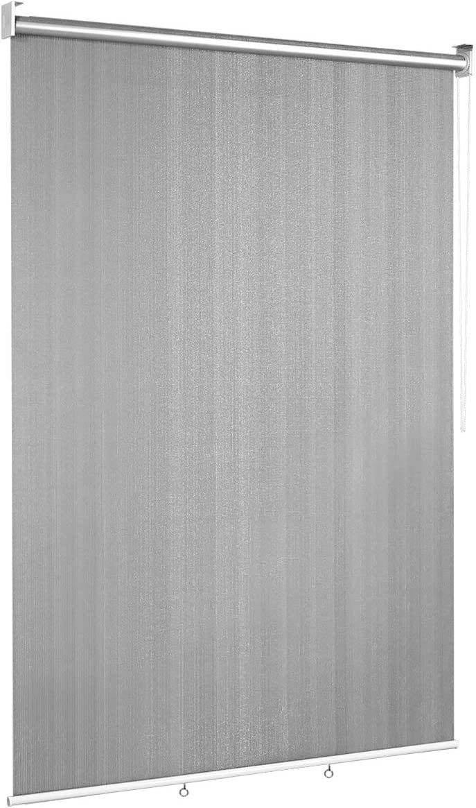 Faltrollo, 121x181cm,grau KOMFOTTEU, Sonnenschutz