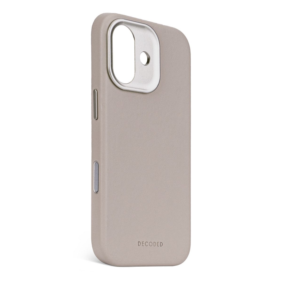 DECODED Backcover Decoded Leather Backcover MagSafe Apple iPhone 17 - Solid Clay