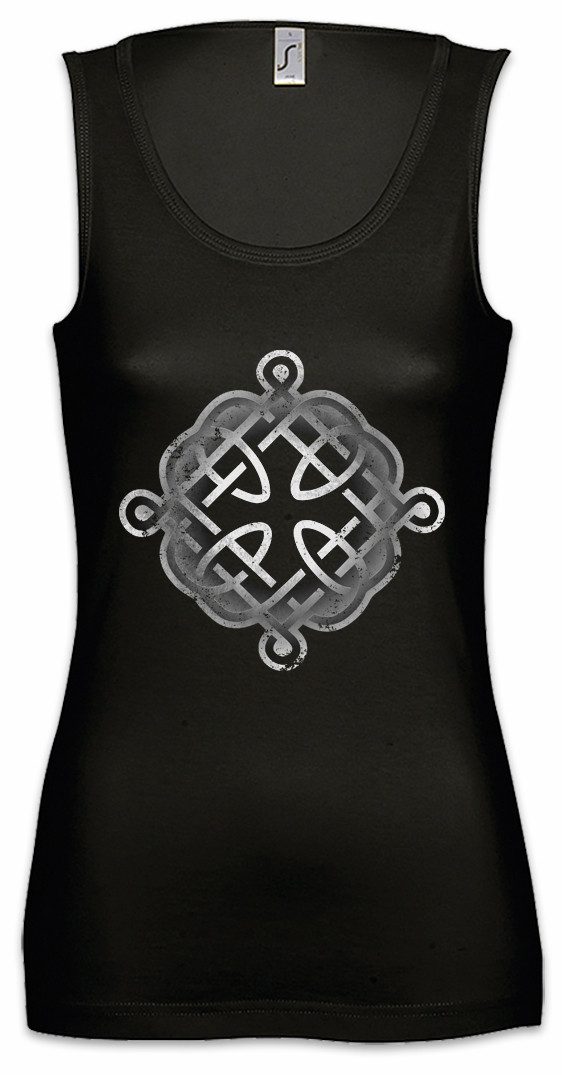 Tanktop Celtic Knot Logo Sign XII Ärmelloses Damen T-Shirt Kelten Tribal