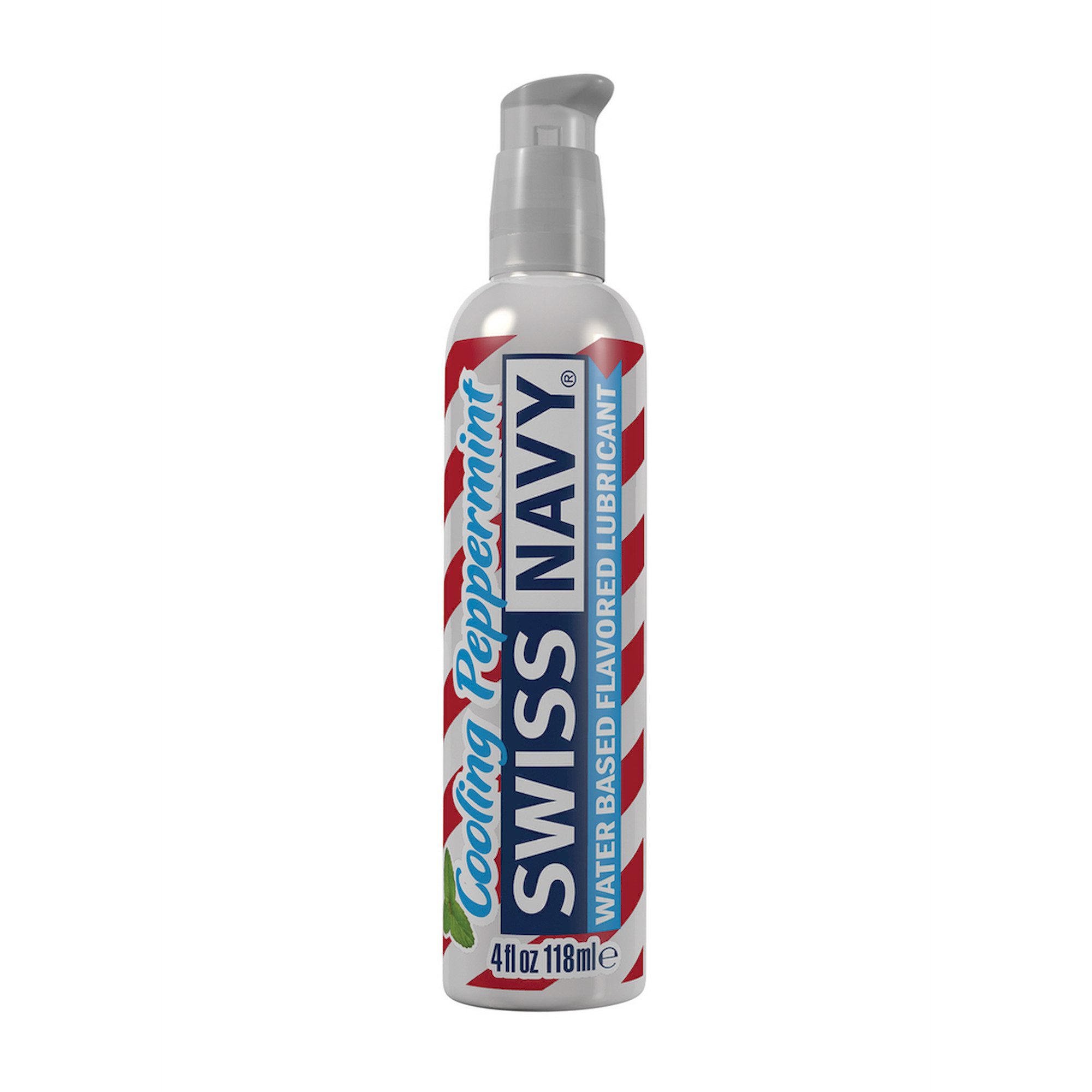 SWISS NAVY Gleitgel Gleitmittel mit kühlendem Pfefferminzgeschmack - 4 fl oz / 118 ml