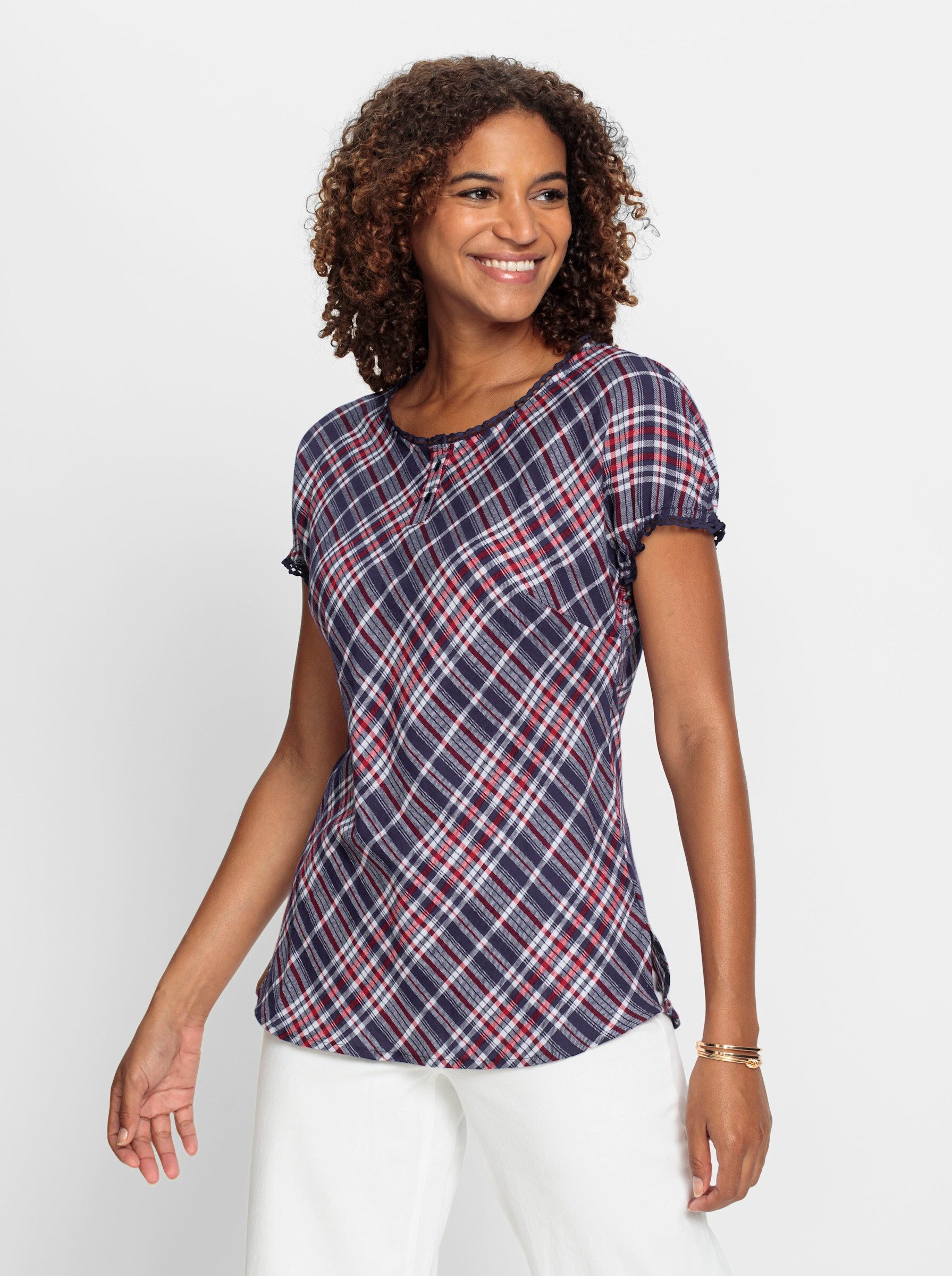 Witt Klassische Bluse Schlupf-Bluse