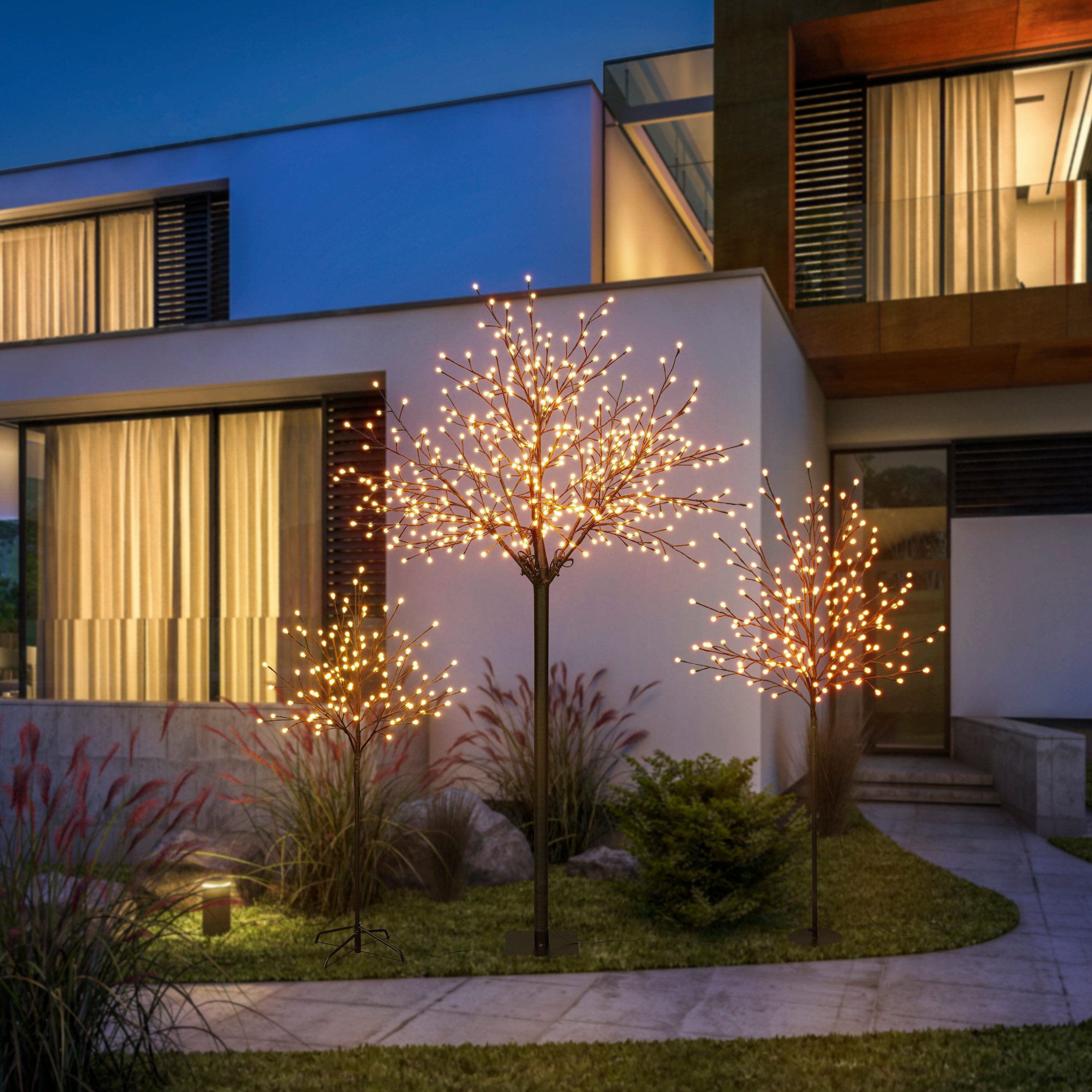 BONETTI LED Baum, LED fest integriert, Warmweiß, Weihnachtsdeko