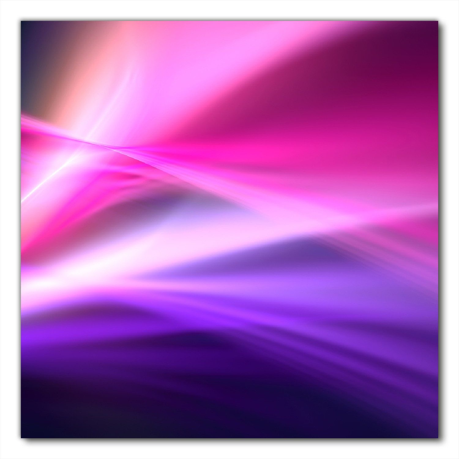 Wallario Möbelfolie Abstrakte Formen und Linien in pink lila