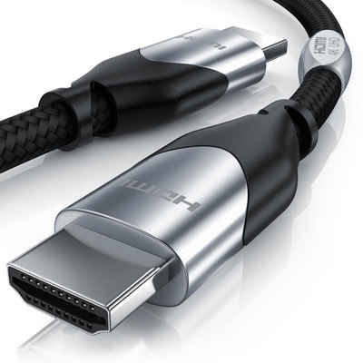 Primewire HDMI-Kabel, 2.0b, HDMI Typ A (1000 cm), Ultra HD 4k 60Hz, 18 Gbit/s, 3D, ARC, CEC, HDCP, HDR - 10m