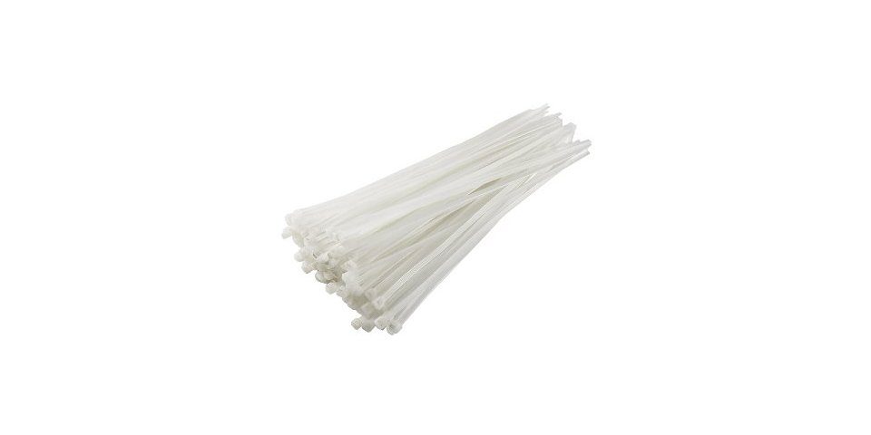 ChiliTec Kabelbinder Kabelbinder 280mm x 4,8mm, transparent