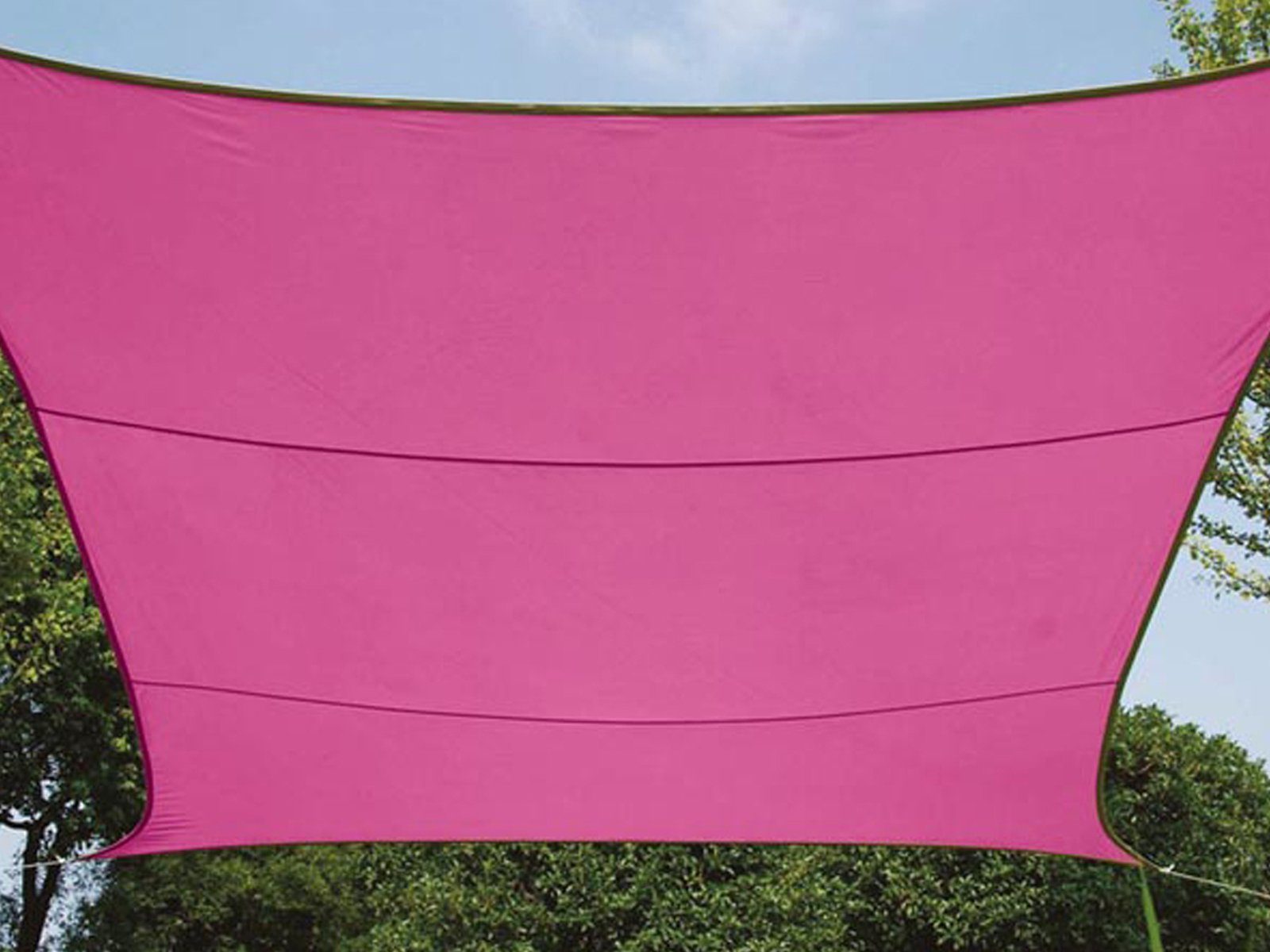 PEREL Sonnensegel, rechteckig 2x3m 3x4m Balkon günstig online kaufen