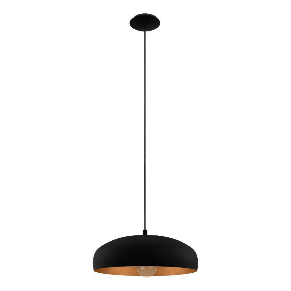 EGLO Hängeleuchte MOGANO 1, ohne Leuchtmittel, Hängelampe Vintage aus Stahl, Kupfer, Esstischlampe, E27