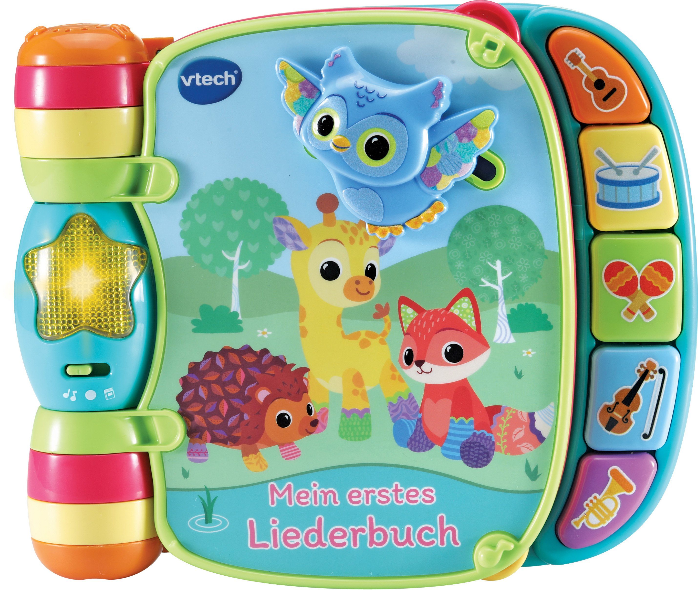 Vtech® Buch VTechBaby, Mein erstes Liederbuch, mit Licht und Sound