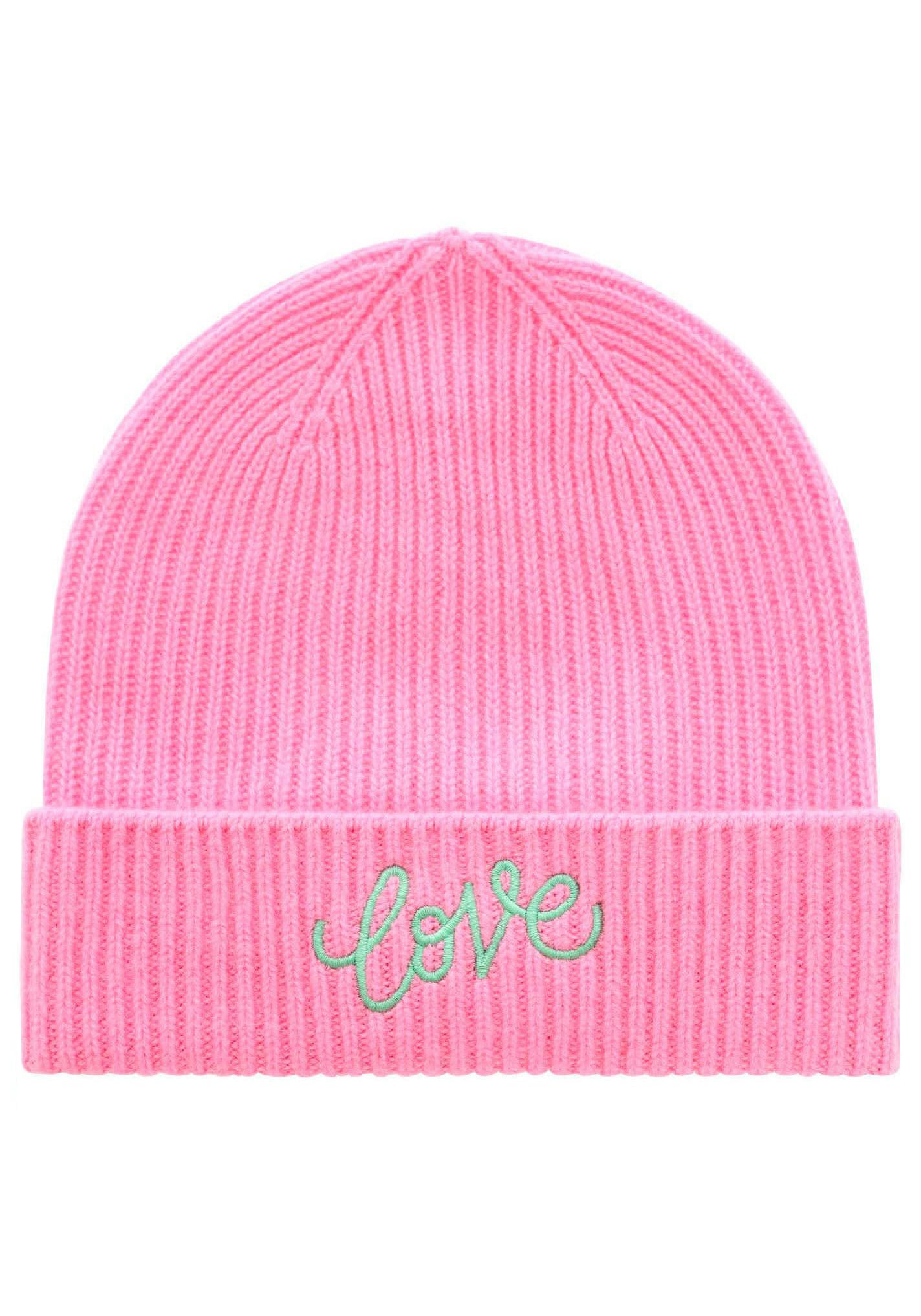 Zwillingsherz Beanie Beanie mit Love Stickerei günstig online kaufen