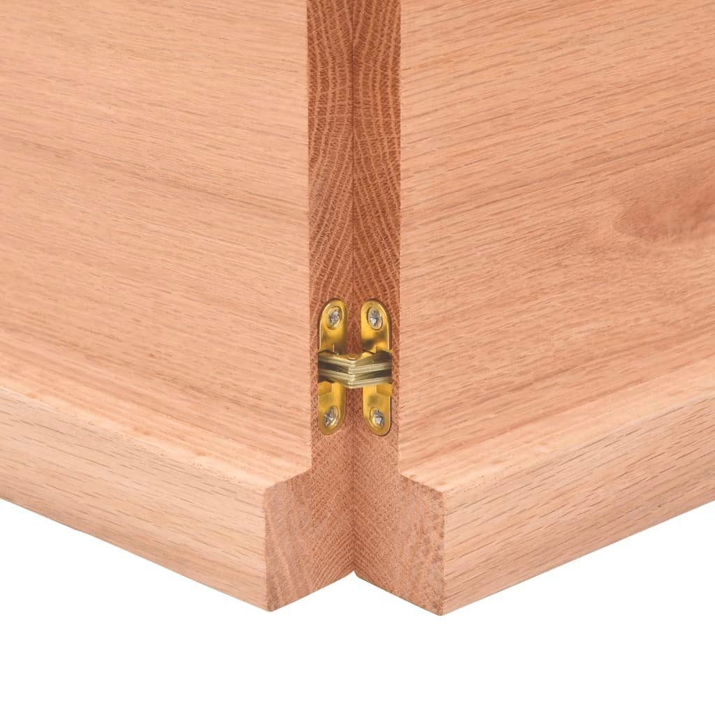 cm Tischplatte Massivholz (1 Behandelt 120x50x(2-4) St) Baumkante furnicato