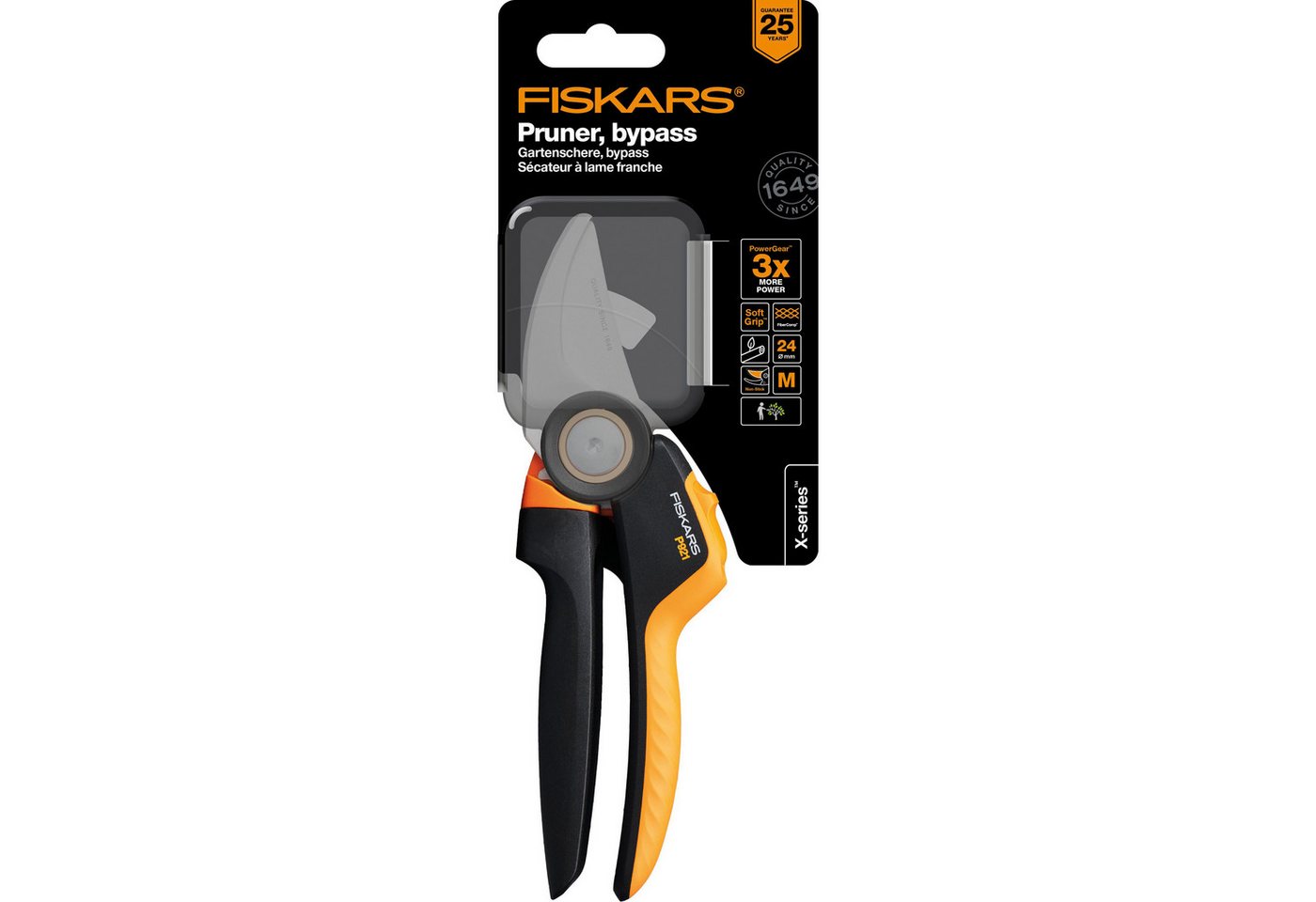 Thumbnail - Fiskars Strauchschere Fiskars X-series Bypass-Gartenschere M P921
