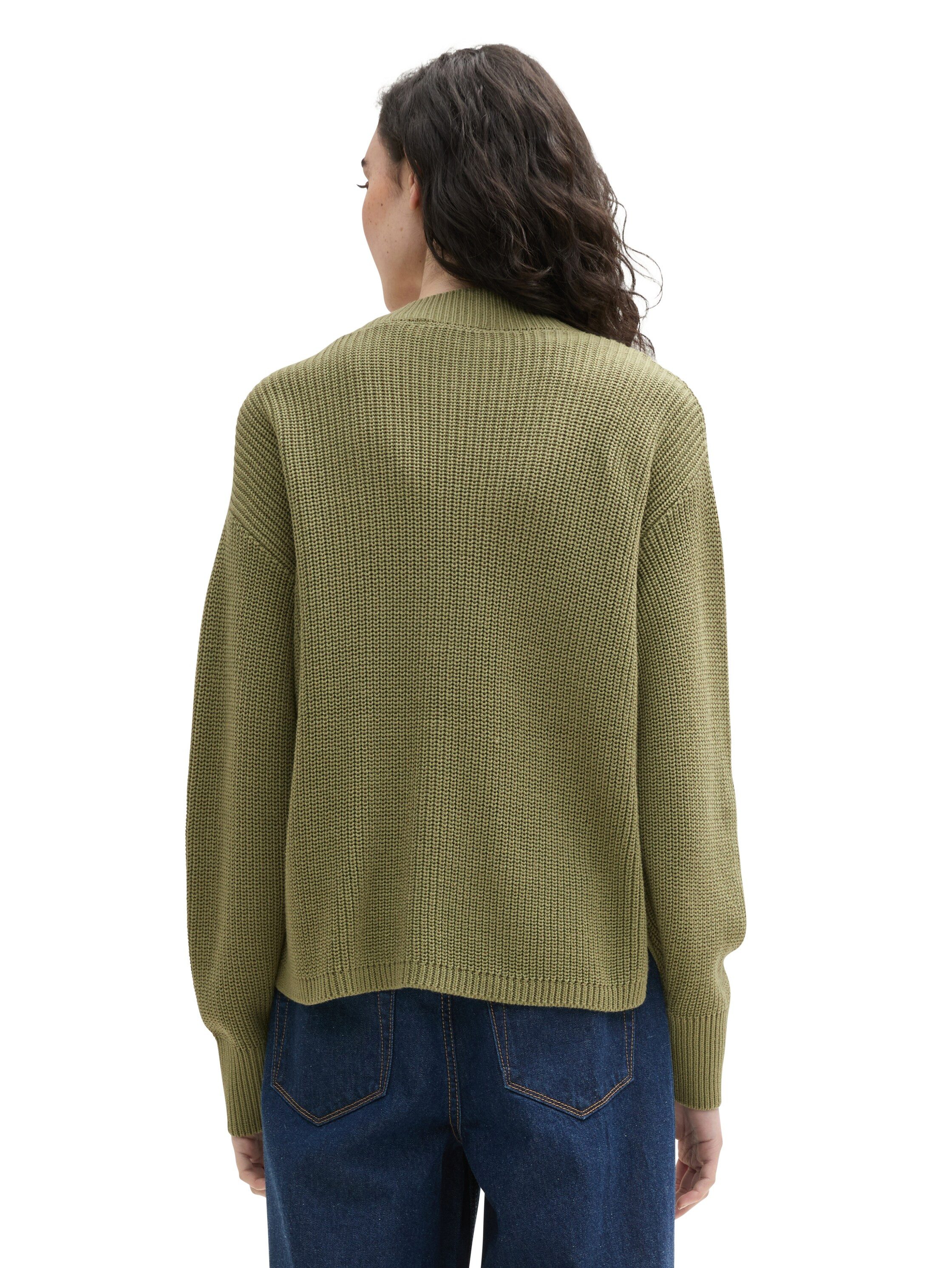 TOM TAILOR Denim Cardigan mit Strickstruktur günstig online kaufen