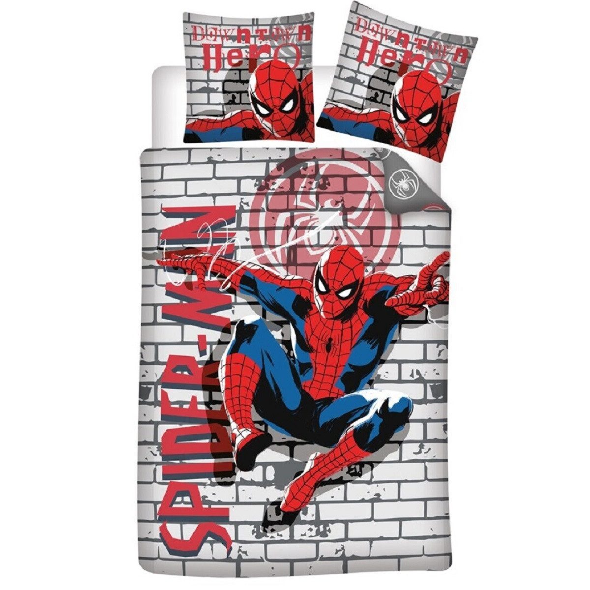 MARVEL Bettwäsche Bettwäsche-Set Poly-Baumwolle Decke & günstig online kaufen