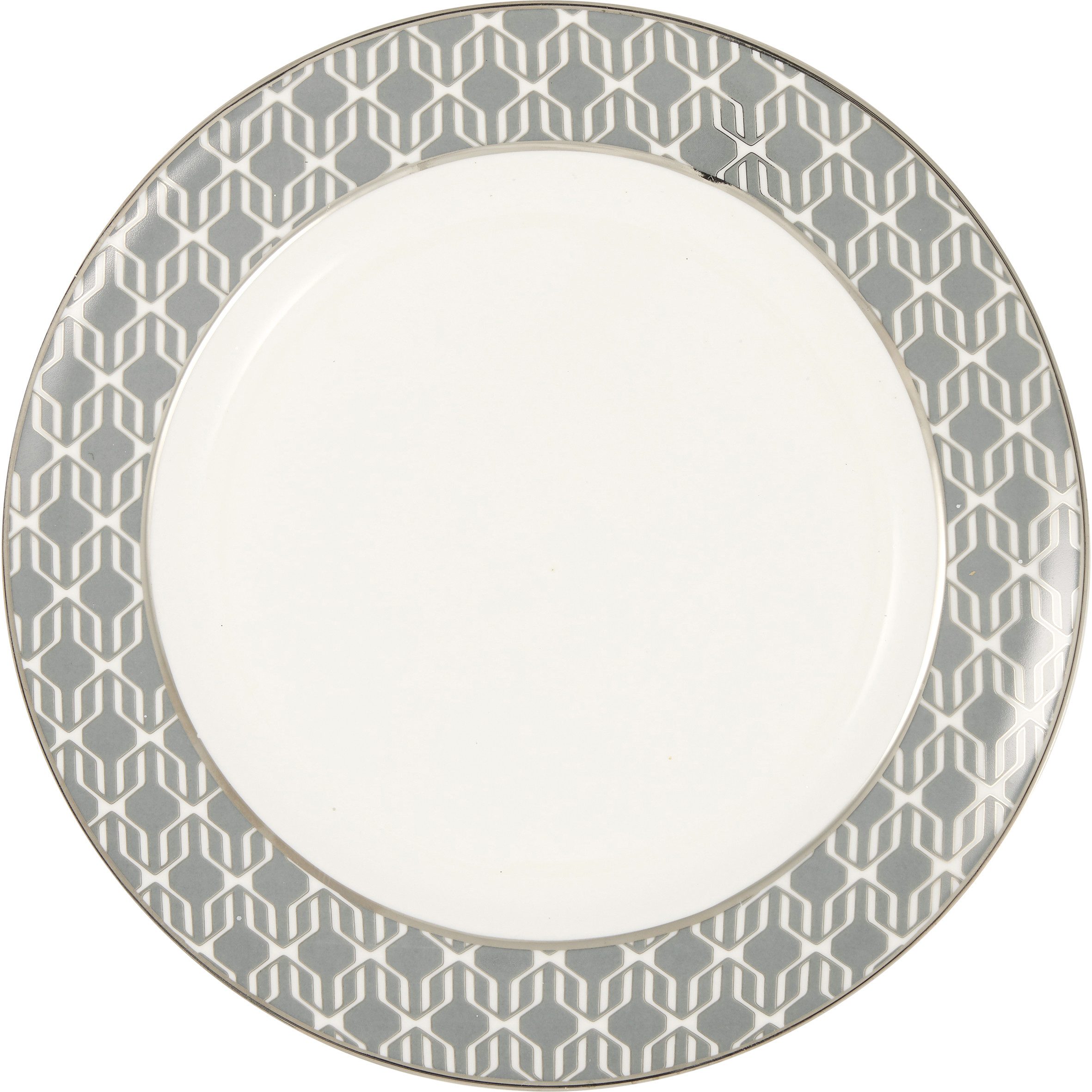 Greengate Kuchenteller Greengate Teller RANI DARK GREY Grau mit Goldrand 20 cm. € 31,60