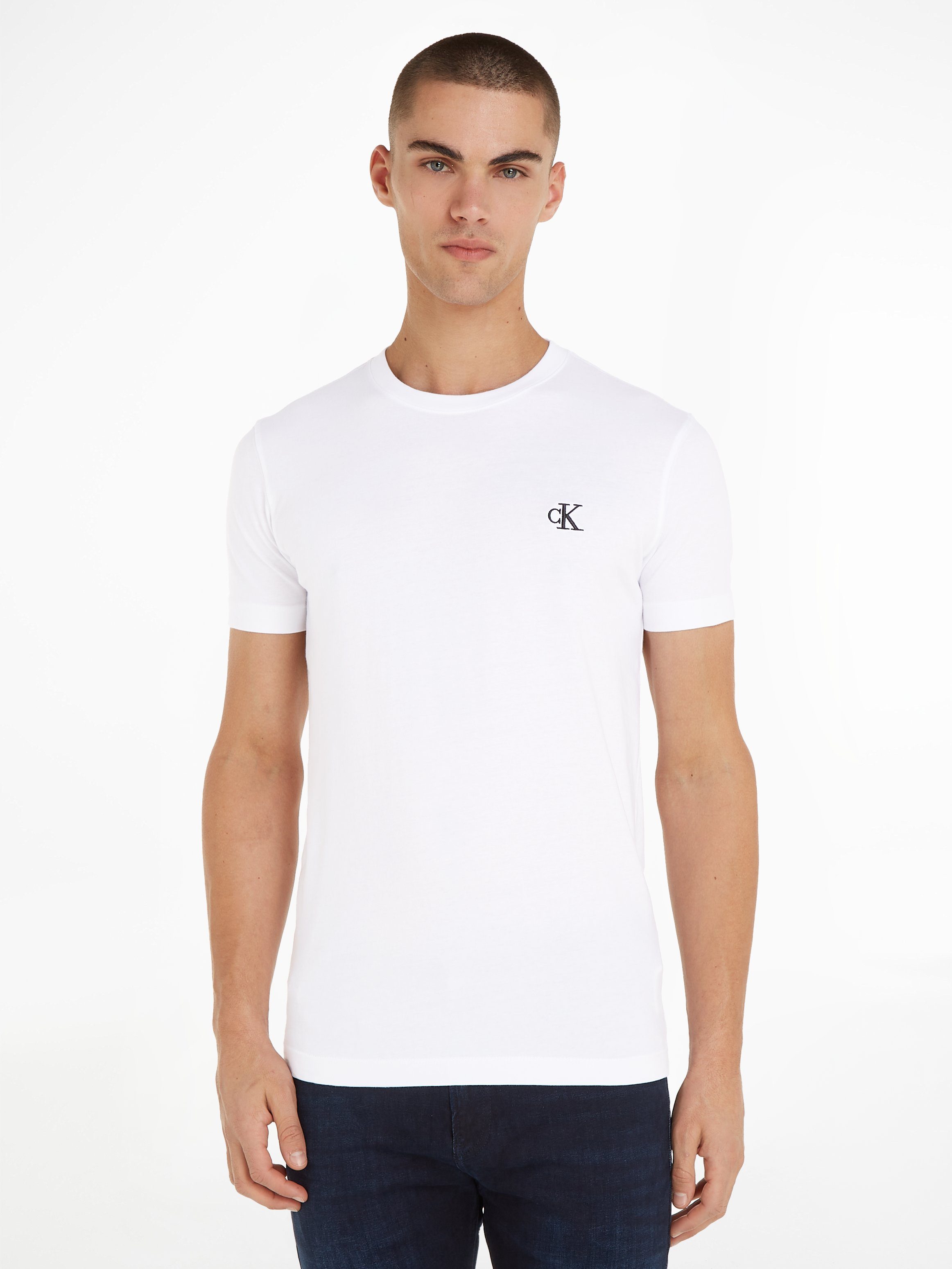 Calvin Klein Jeans T-Shirt CK ESSENTIAL SLIM TEE Bright White