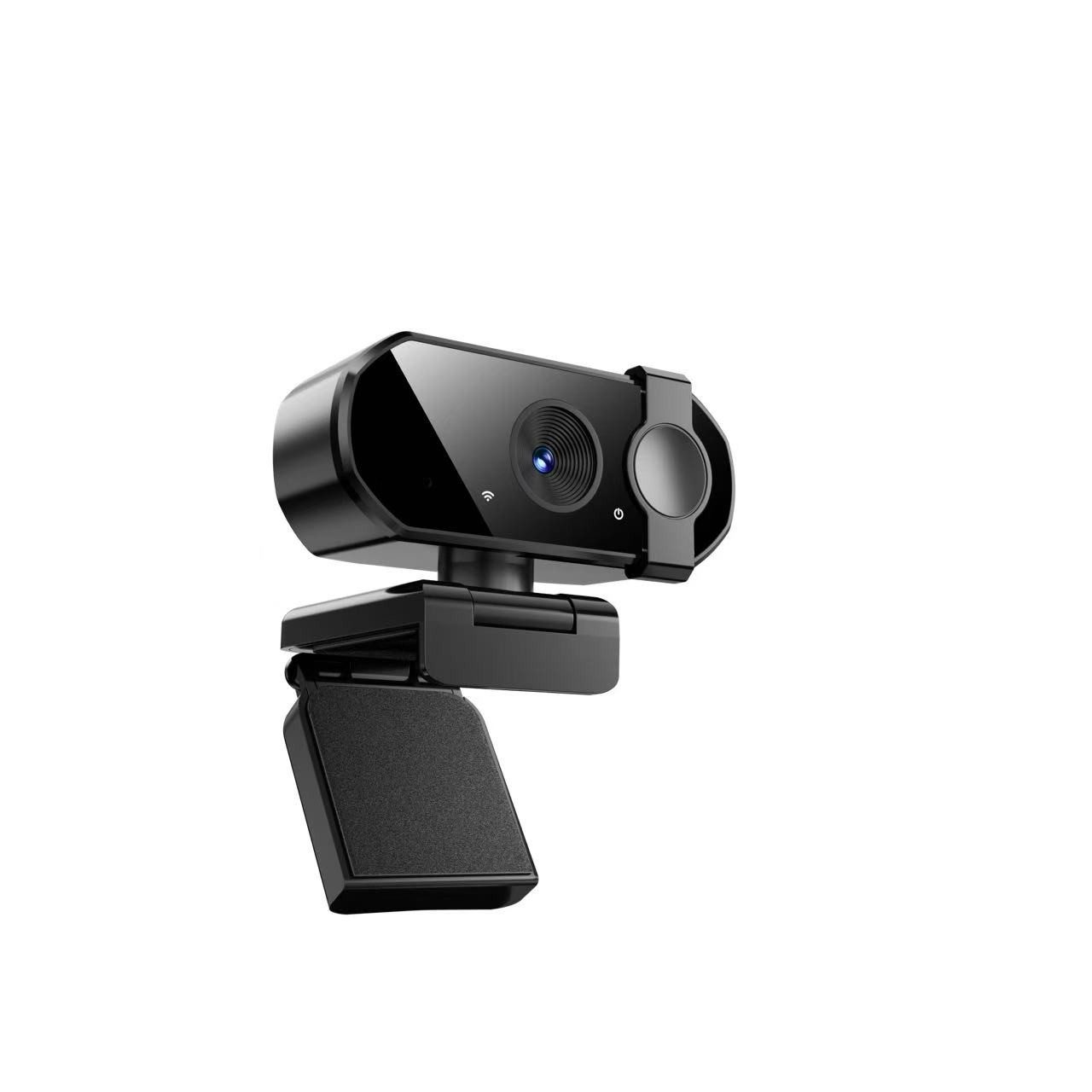 ENGELMANN EnM0713, FHD-1600 Full HD-Webcam (Full HD, Mikrofon: Dual, omnidirektional; Rotation: 360° drehbar; Linsenschutz)