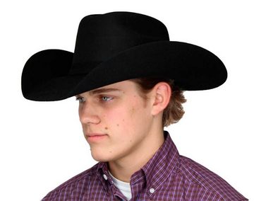 Dallas Hats Cowboyhut MAVERICK 1 Schwarz Cattleman Style