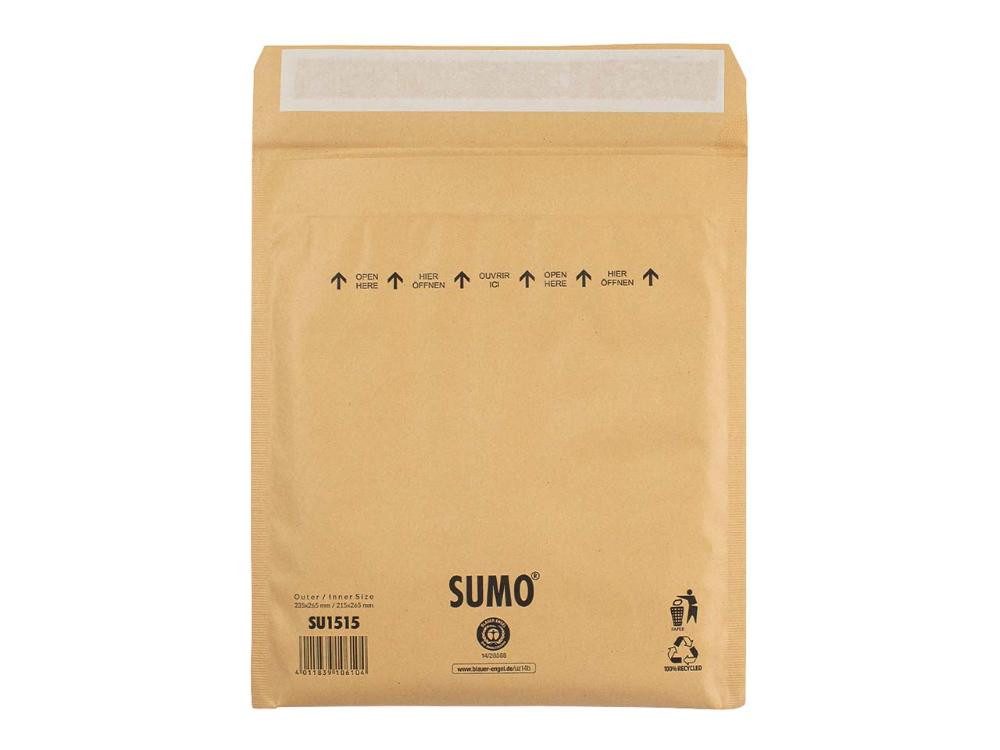 Sumo Versandtasche Sumo Versandtaschen 215 x 265 mm, 25 Stk., Haftklebung