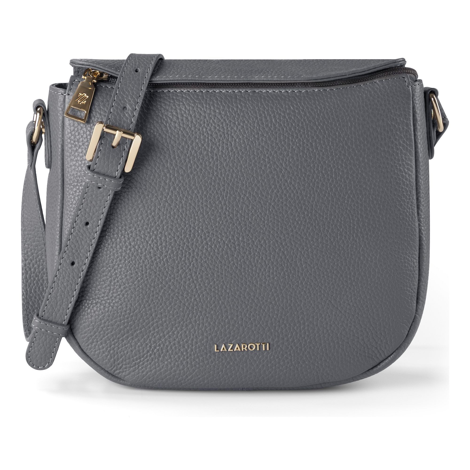 Lazarotti Umhängetasche Bologna Leather, Leder