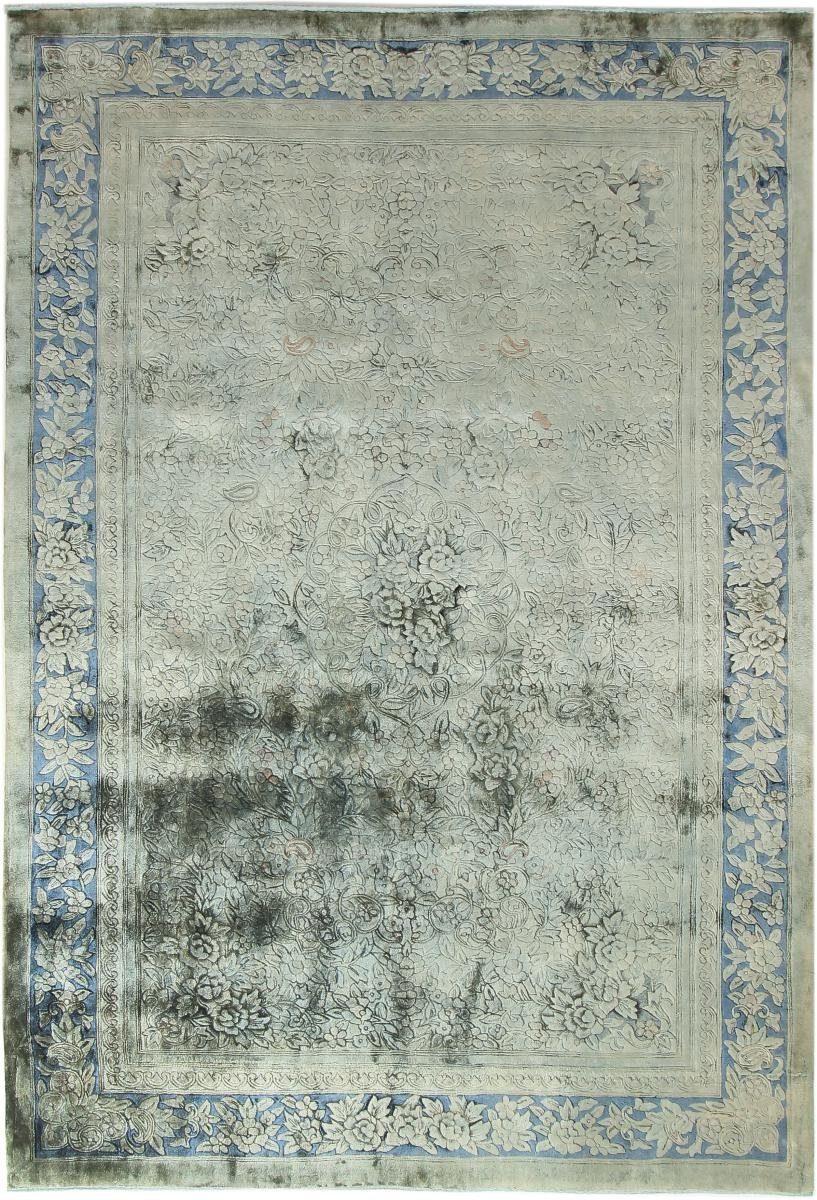 Seidenteppich China Seide Colored 173x267 Handgeknüpfter Moderner Orientteppich, Nain Trading, rechteckig, Höhe: 8 mm | Kurzflor-Teppiche
