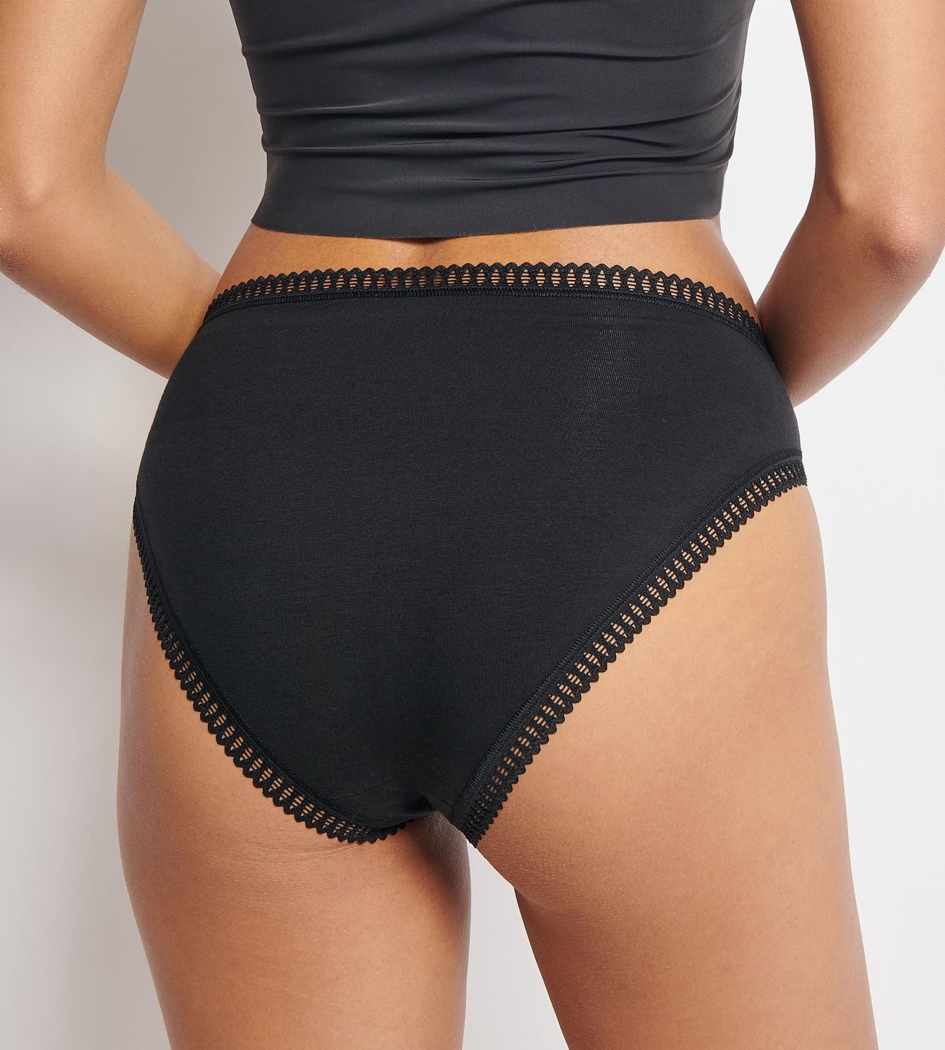 sloggi Slip High Leg Go Crush (Set) Spitzenapplikation