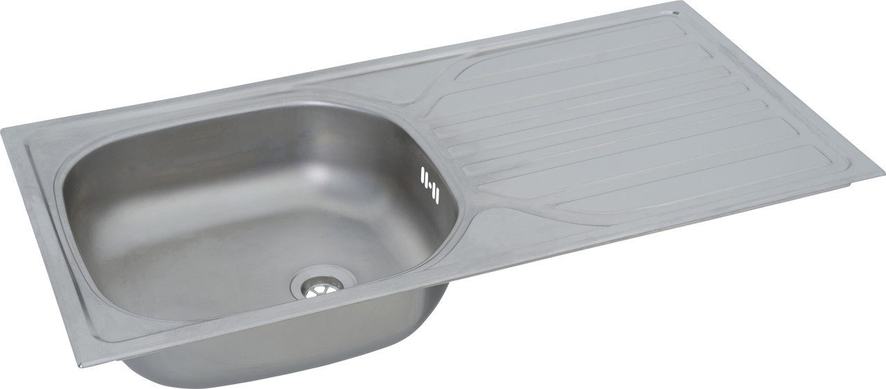 Better Bath RV-Küchenspüle Aus Edelstahl – Robust & Perfekt Für Wohnmobile (63,5 X 43,2 Cm)