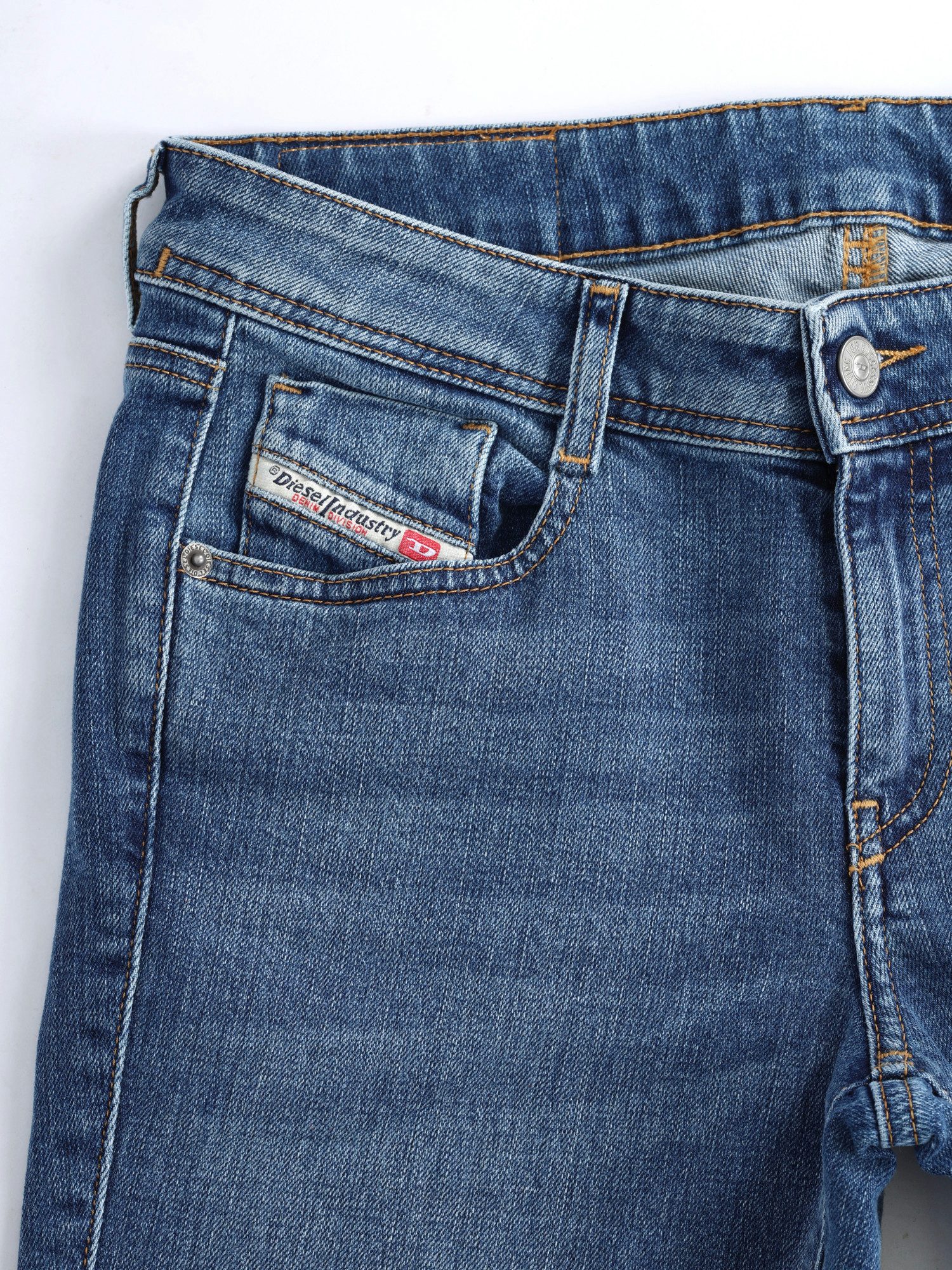 Bootcut-Jeans schmale, ausgestellte Beinform - D-EBBEY 09L02