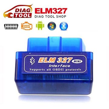 Hikity OBD2-Diagnosegerät OBD2 ELM327 Bluetooth V2.1 WIFI Profi Diagnosegerät Auto Scanner, für PKW LKW, Works on all OBD2 Vehicles