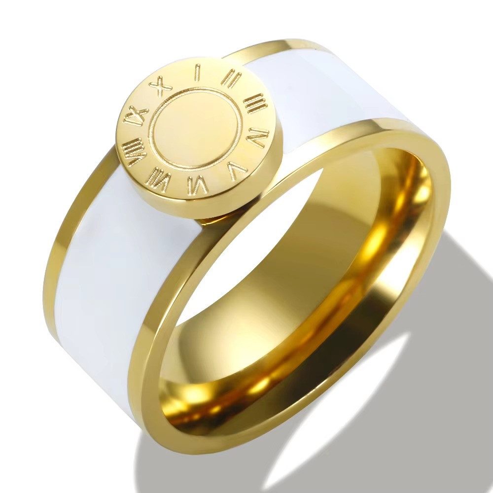 ROUGEMONT Fingerring Extravaganter emaillierter Damen Ring günstig online kaufen