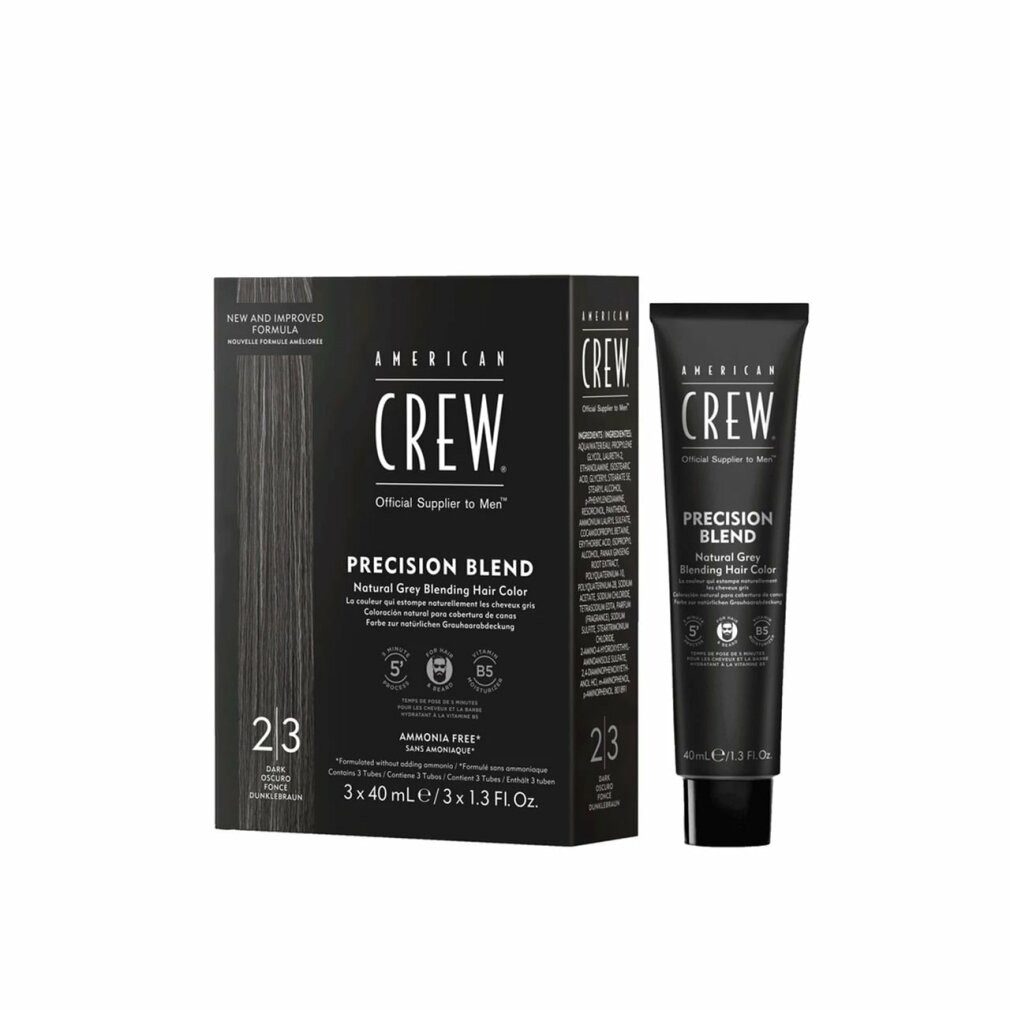 AMERICAN Mascara PRECISION BLEND LOTE #2-3 dark 3 pz
