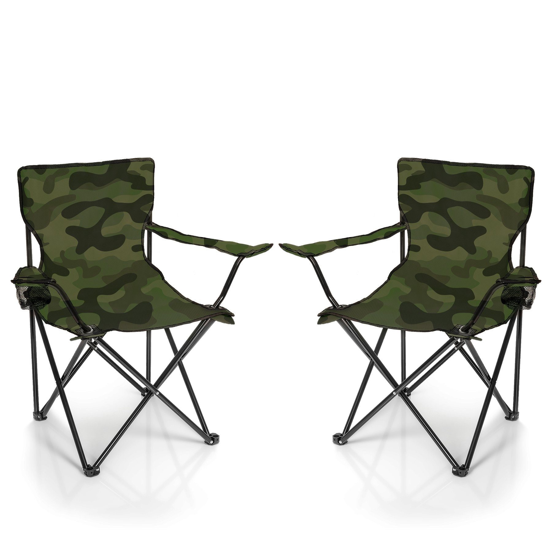 BigDean Campingstuhl 2x Faltstuhl Campingstuhl Anglerstuhl günstig online kaufen