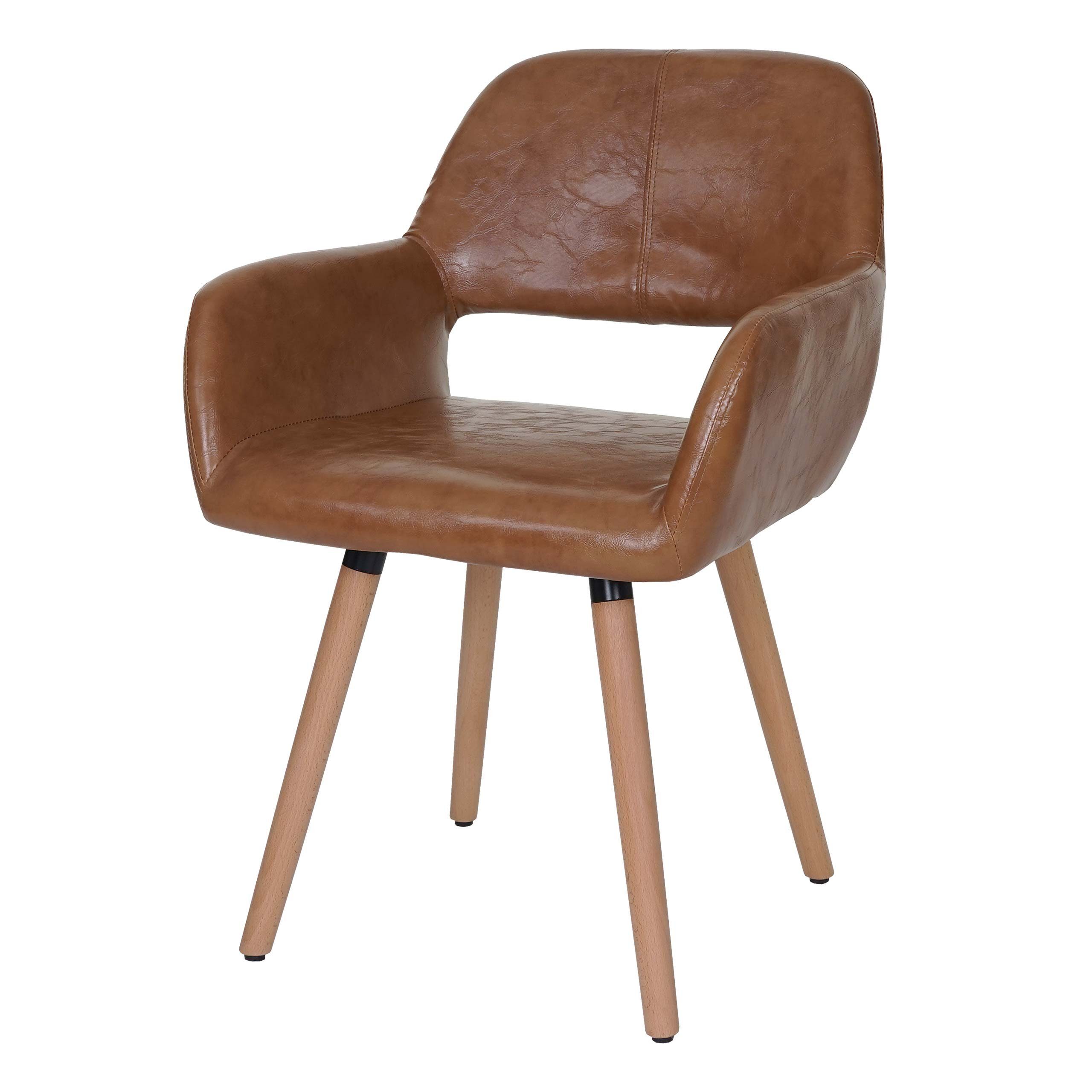 MCW Esszimmerstuhl MCW-A50 II (1er), Retro günstig online kaufen