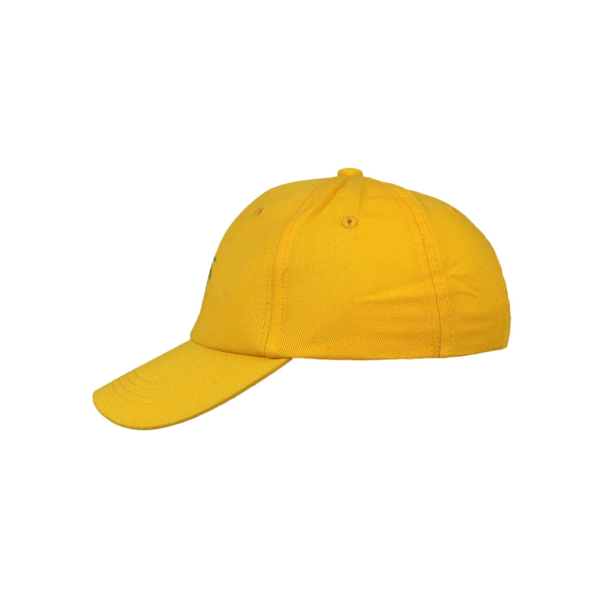 Cap Cap Baseball ZEBRO gelb Kinder Belüftungslöcher mit