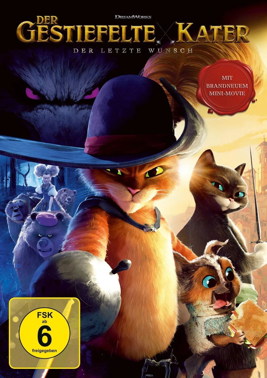 Universal Pictures DVD Der gestiefelte Kater: Der letzte Wunsch