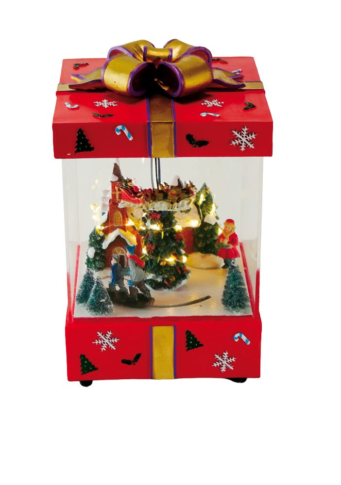 Musicboxworld Spieluhr Rotes Geschenk