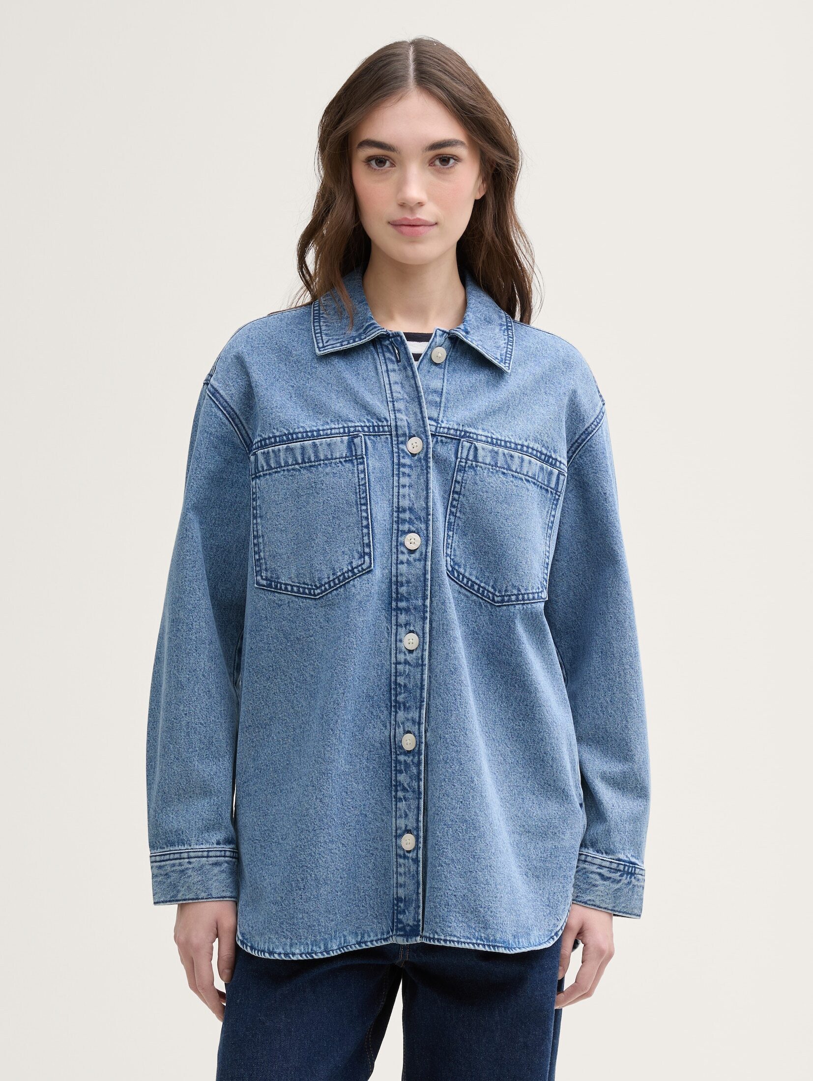 TOM TAILOR Denim Jeansjacke Jeansjacke mit günstig online kaufen