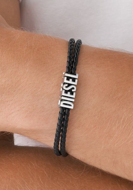 Diesel Armband Geschenk! Jeans, Shirt, Schmuck Parfüm Underwear, Hoodie, zu Lederarmband, Sneaker, - Armschmuck Edelstahl