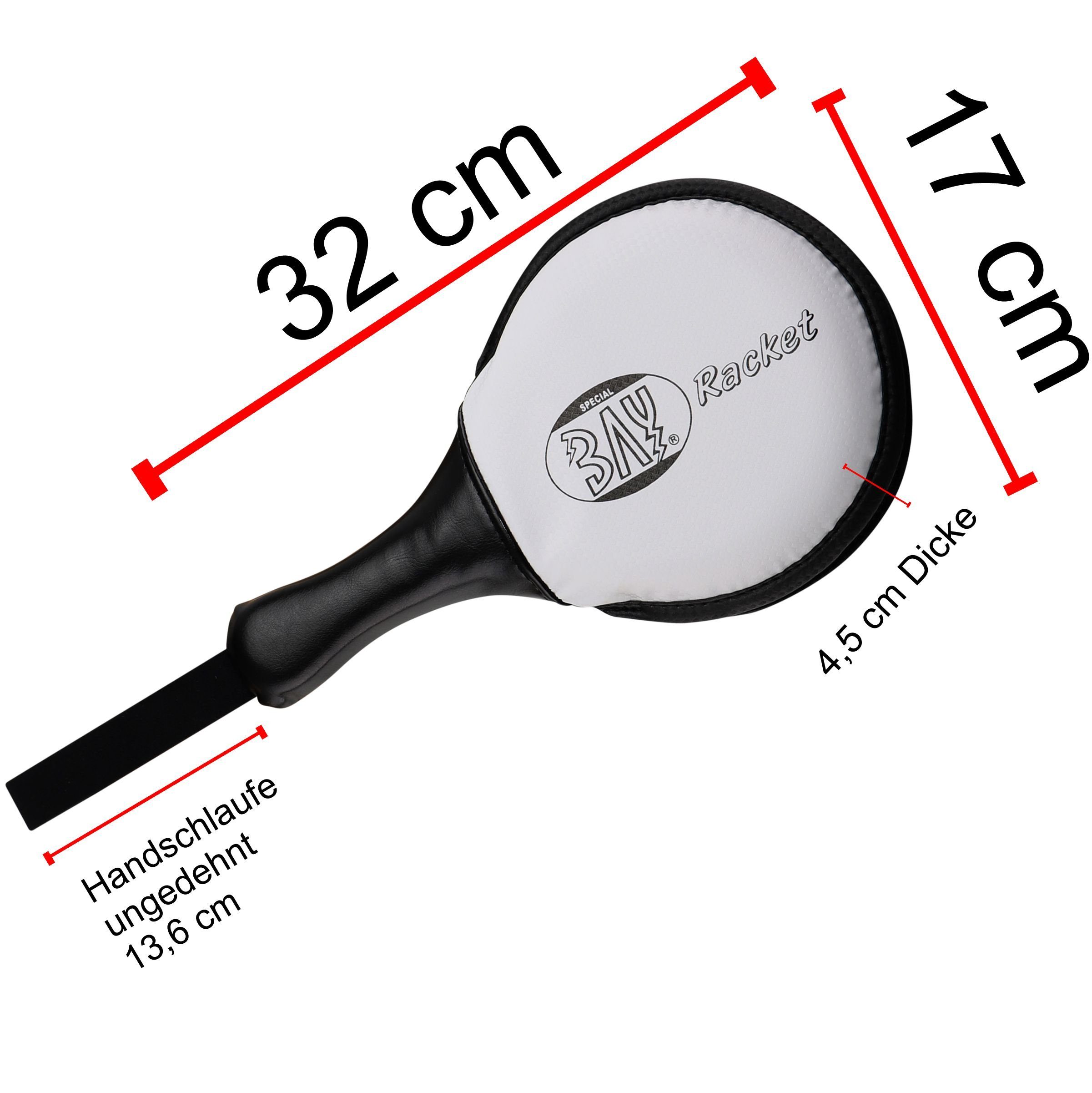 BAY-Sports Boxsack Handpratze Coach Paddle Racket Mitt Schlagpolster Schlagkissen Pratzen (1 Stück), Reaktionstraining Boxen Kickboxen Krav Maga Karate Taekwondo Thaiboxen