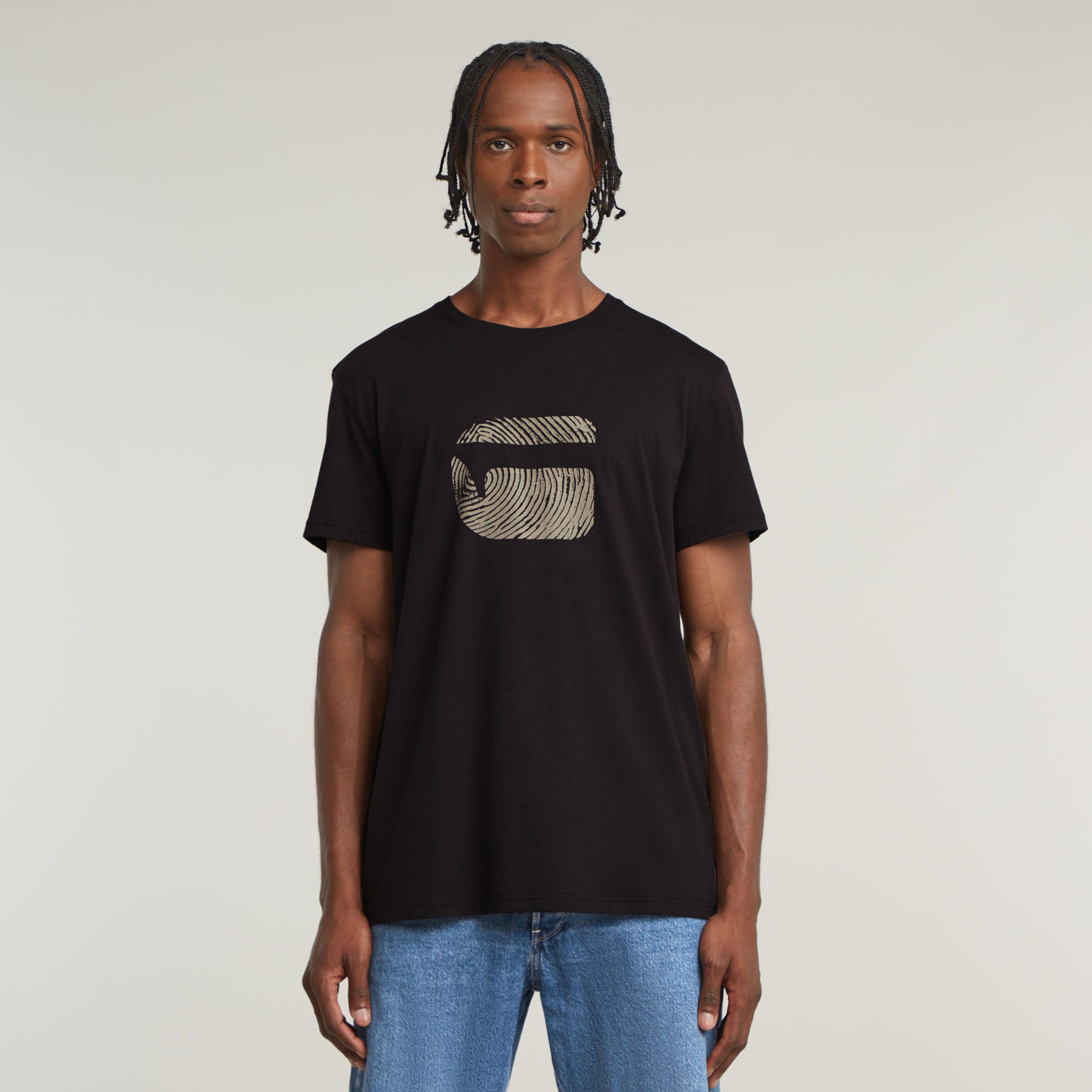 G-STAR T-Shirt Finger Print Burger mit günstig online kaufen