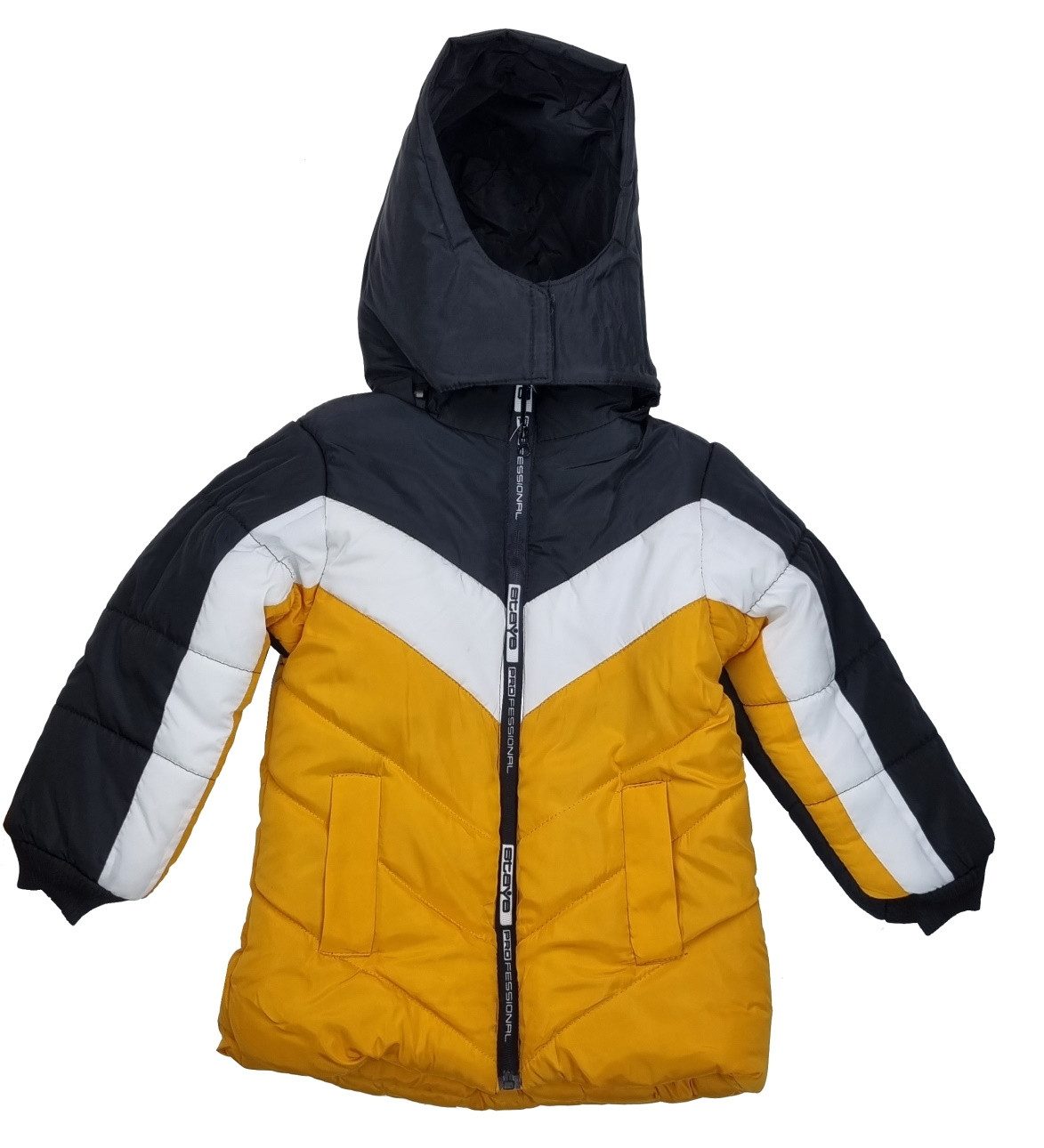 Fashion Boy Steppjacke Jacke Winterjacke gefüttert mit Teddyfell, JH40e