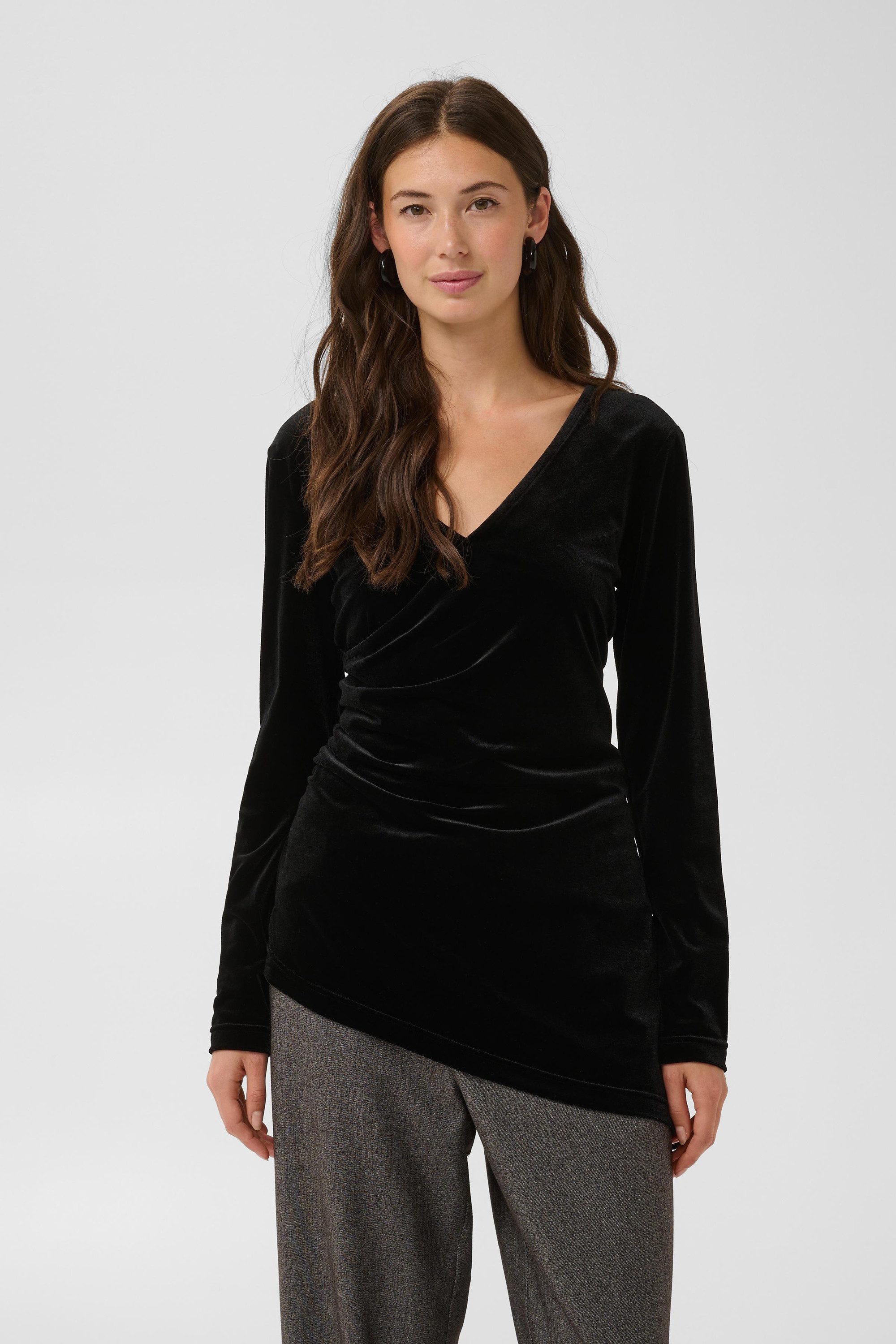 Culture Langarmbluse Bluse langarm CUCHANANNA