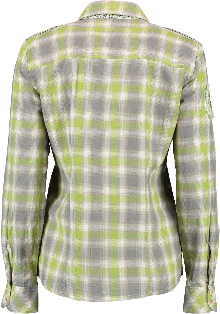 OS Trachten Trachtenbluse Omupe Damen Langarmbluse günstig online kaufen