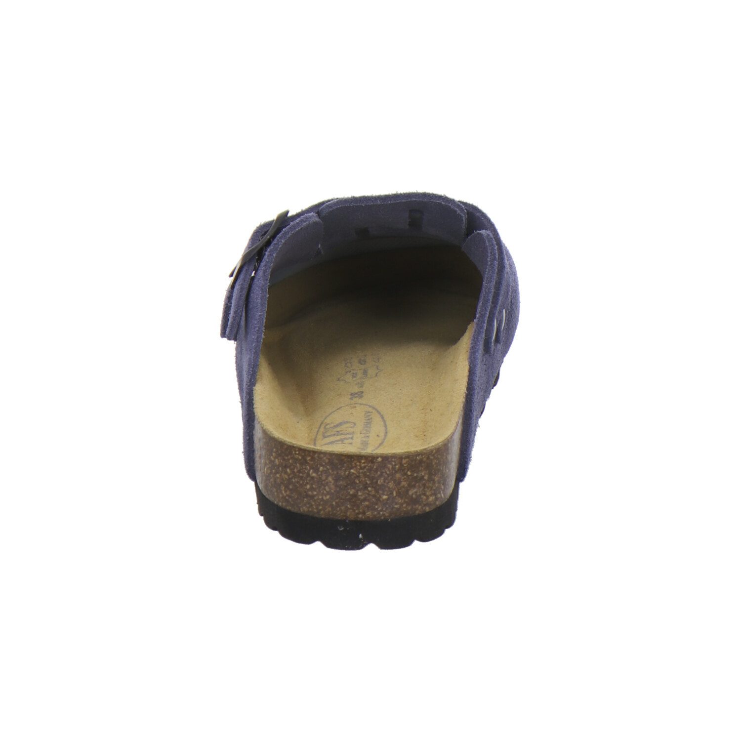 AFS-Schuhe 290253 Clogs Pantolette für Damen aus Leder mit Fußbett, Hausschuhe Made in Germany