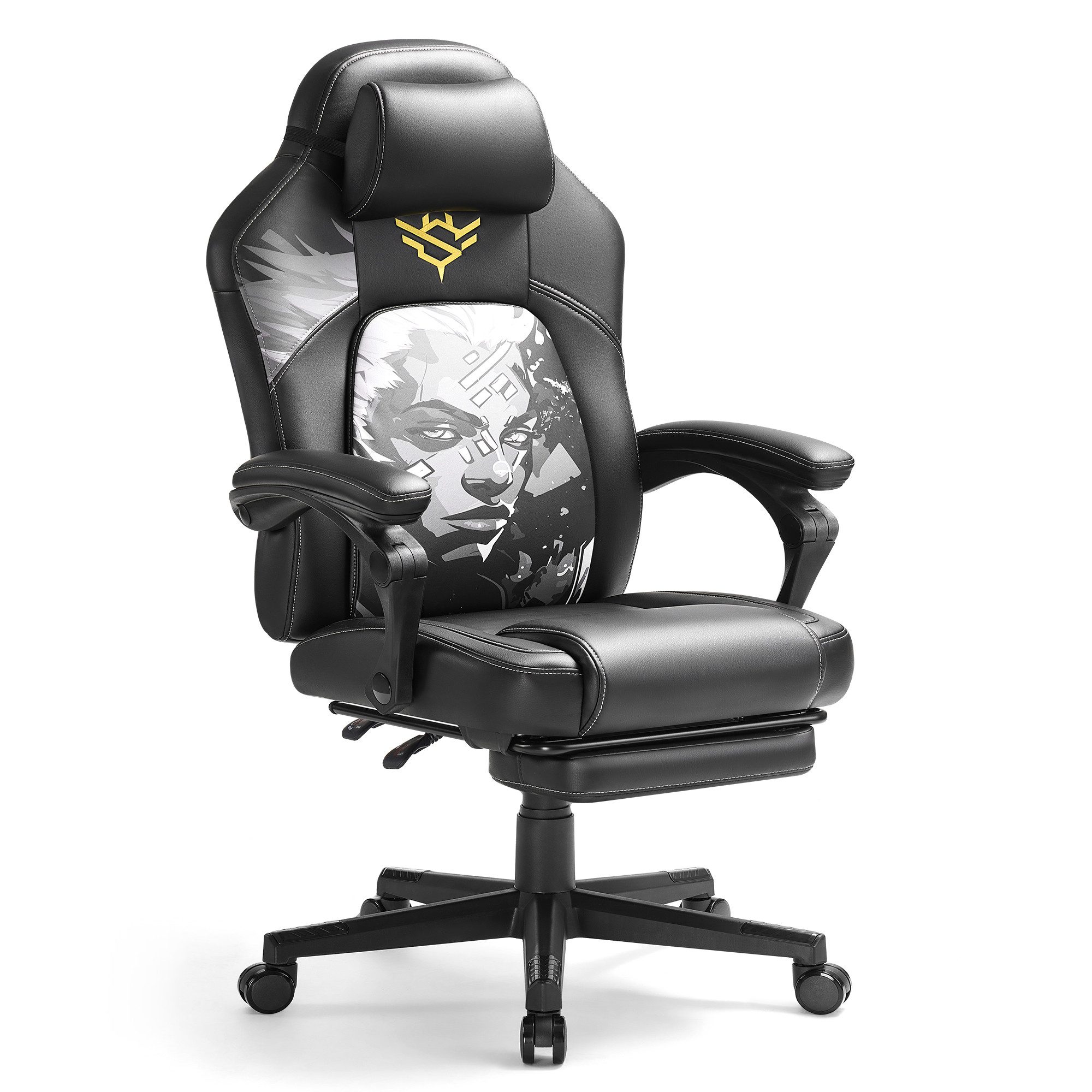 SONGMICS HOME Gaming-Stuhl, Gaming-Stuhl, ergonomischer Computerstuhl günstig online kaufen