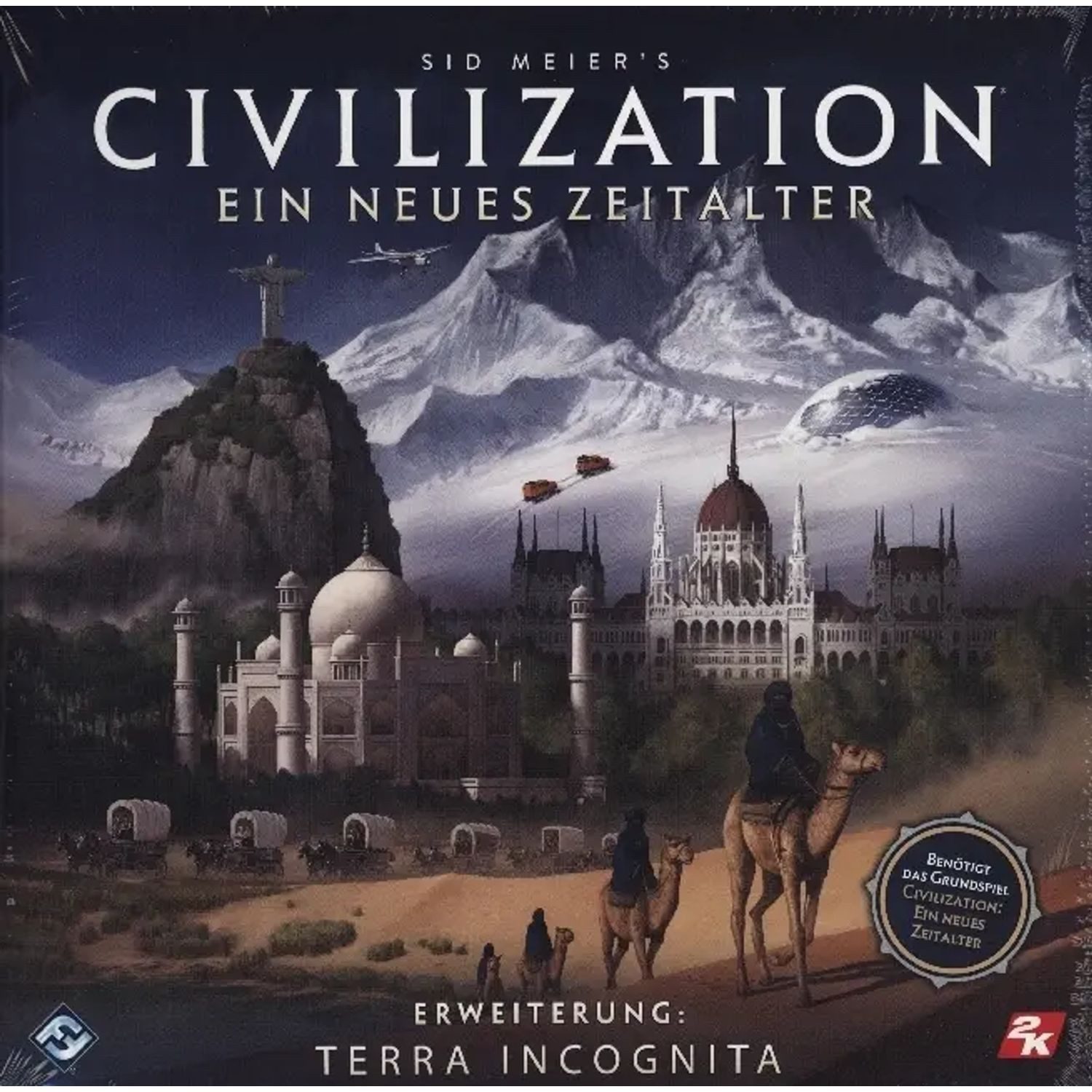 Asmodee Spiel Civilization: Ein neues Zeitalter - Terra Incogn. Erweiterung